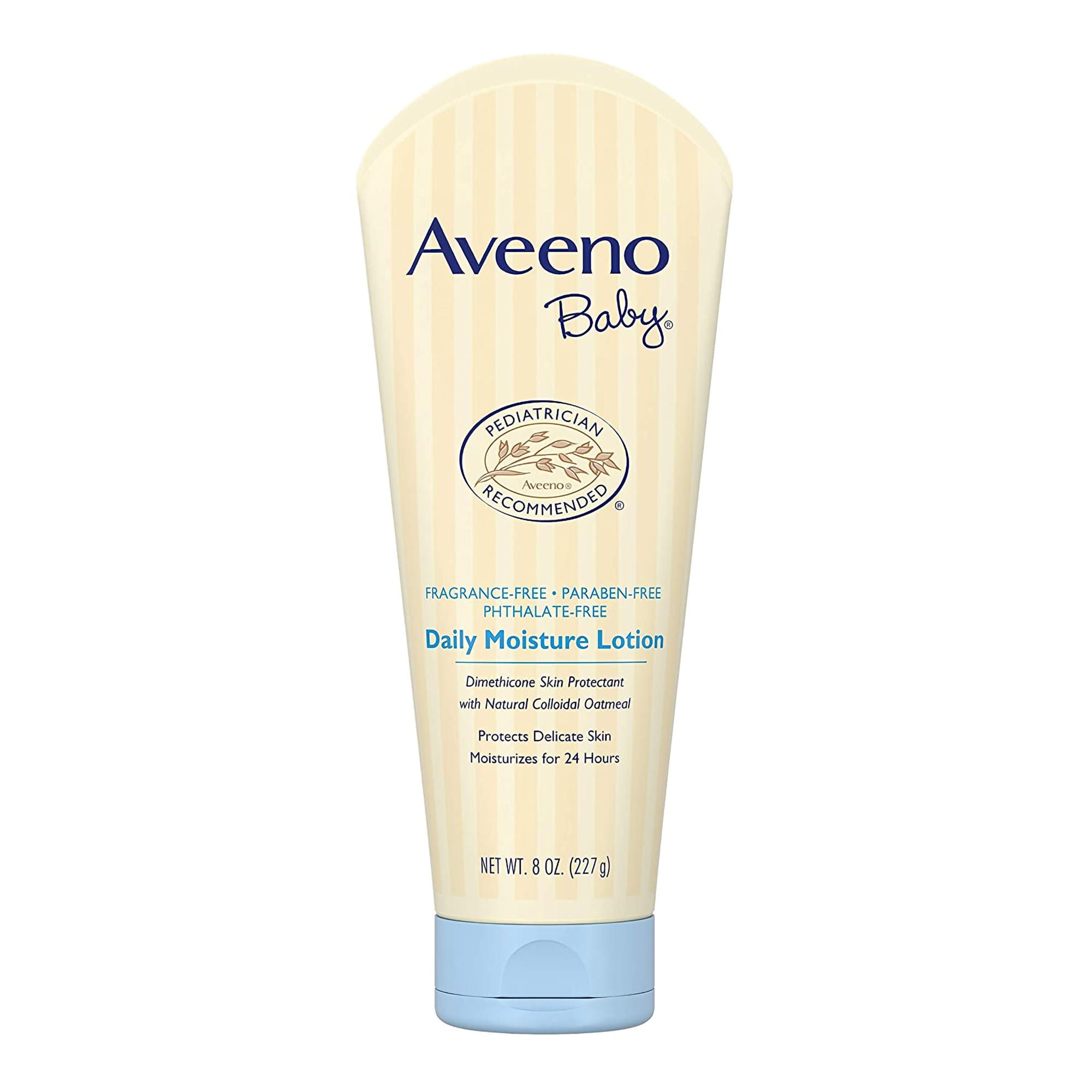 J & J Sales - 69968003908 Baby Lotion Aveeno® Baby 8 oz. Tube Unscented Lotion