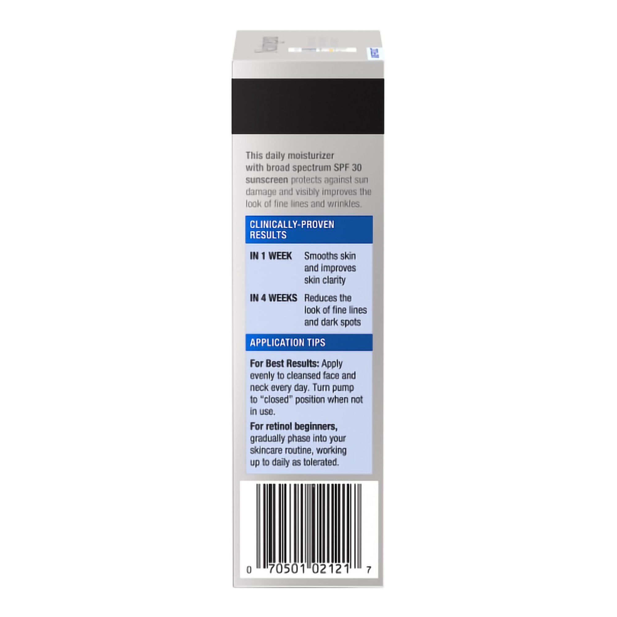 J & J Sales 07050102121 - Neutrogena® Rapid Wrinkle Repair® Retinol Moisturizer - 1/Each