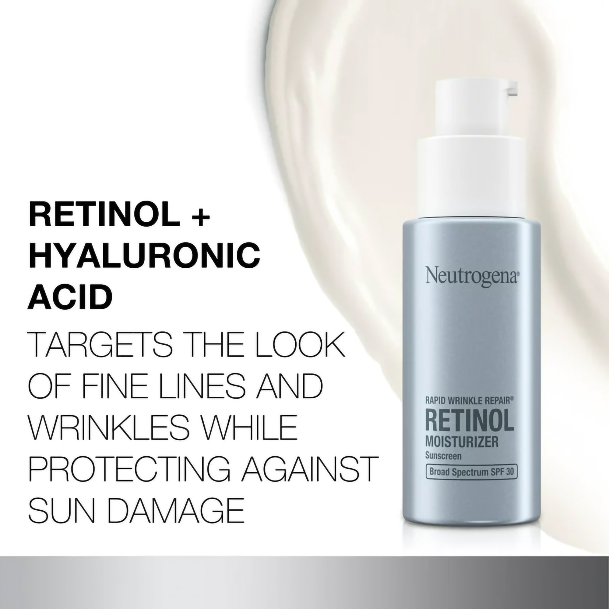 J & J Sales 07050102121 - Neutrogena® Rapid Wrinkle Repair® Retinol Moisturizer - 1/Each