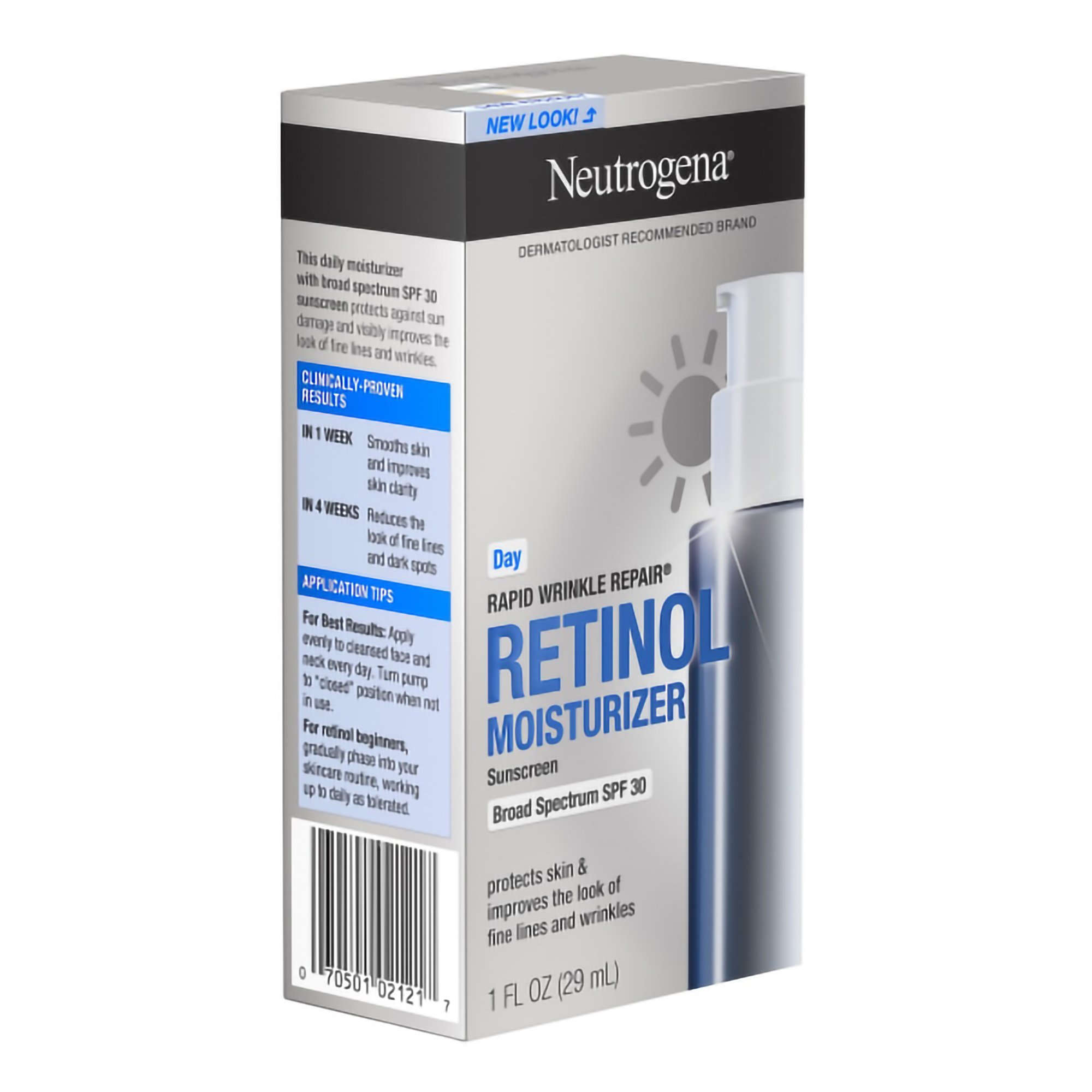 J & J Sales 07050102121 - Neutrogena® Rapid Wrinkle Repair® Retinol Moisturizer - 1/Each