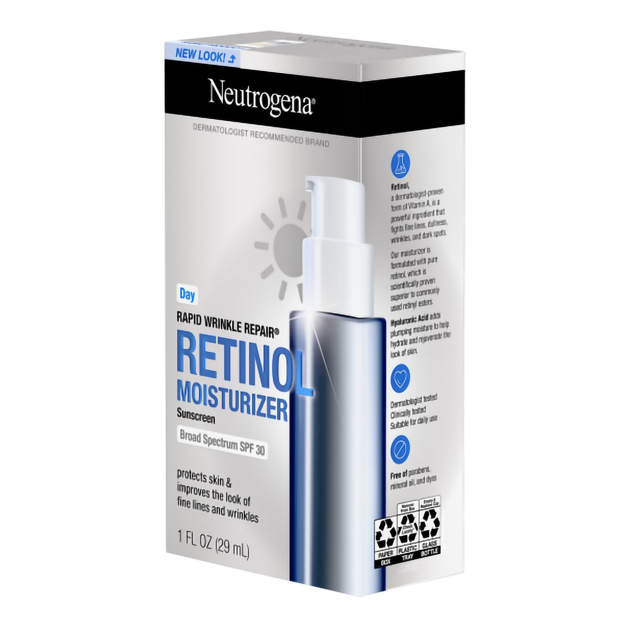 J & J Sales 07050102121 - Neutrogena® Rapid Wrinkle Repair® Retinol Moisturizer - 1/Each