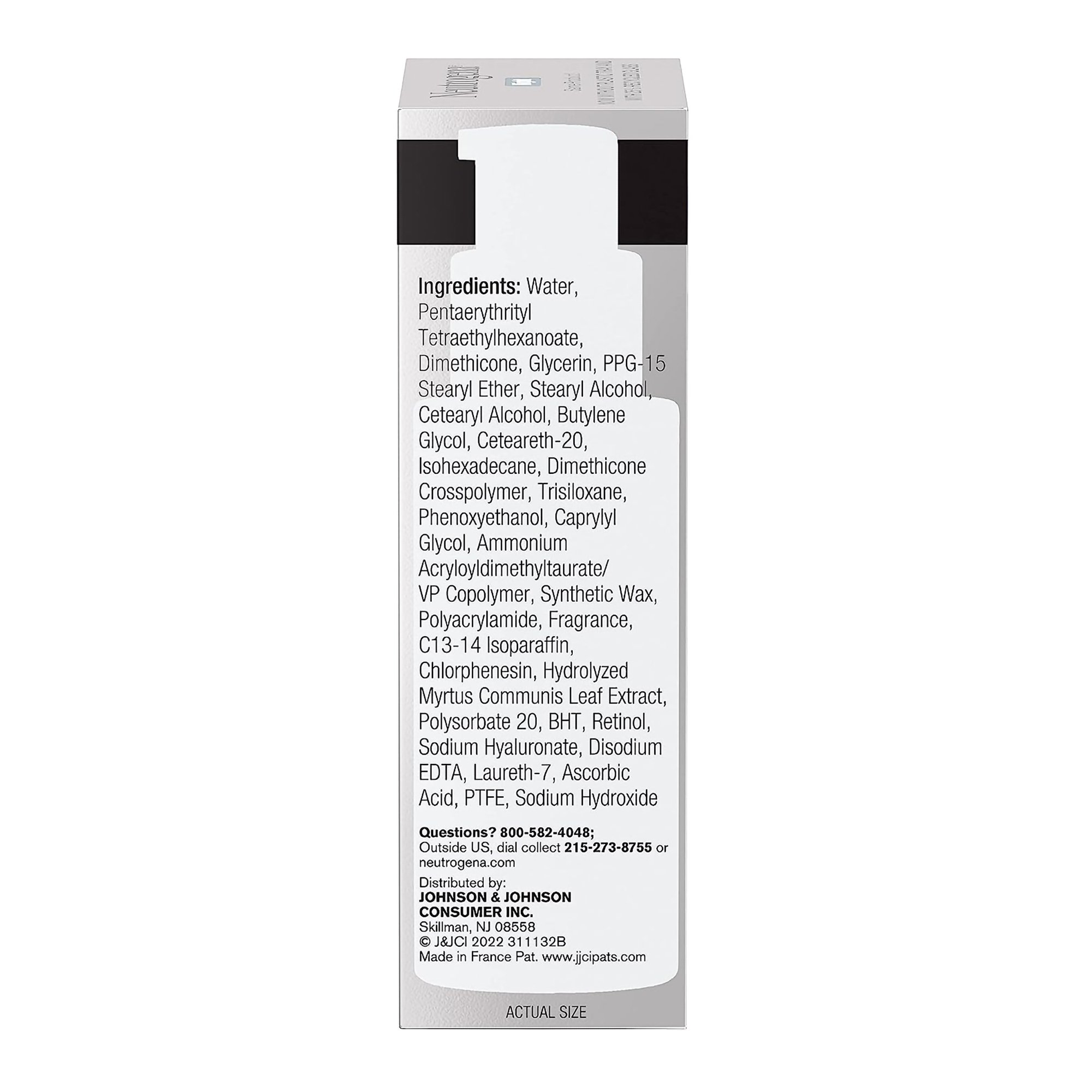 J & J Sales 07050102122 - Neutrogena® Rapid Wrinkle Repair Retinol Moisturizer Night Unscented - 1/Each