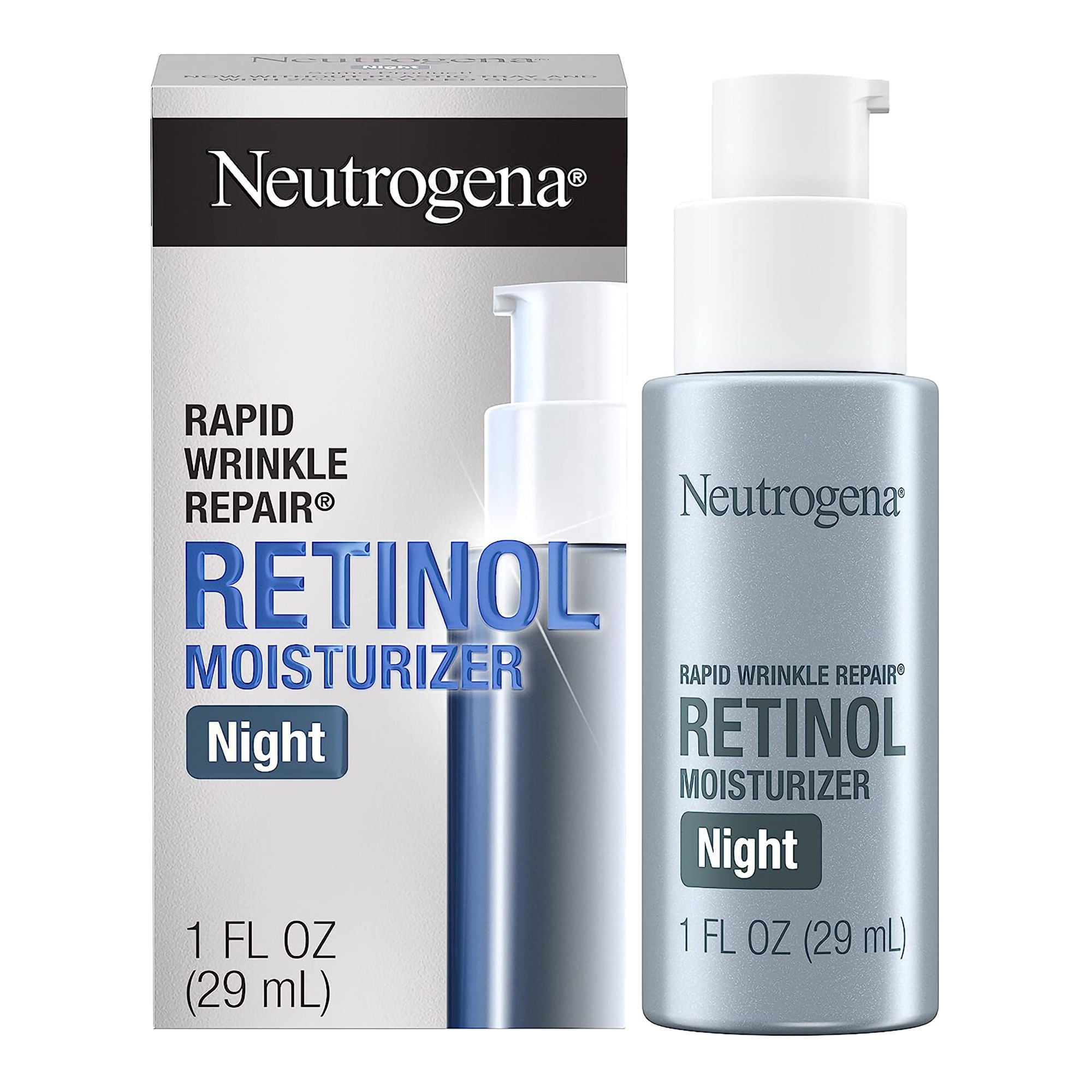 J & J Sales - 07050102122 Neutrogena® Rapid Wrinkle Repair Retinol Moisturizer Night Unscented