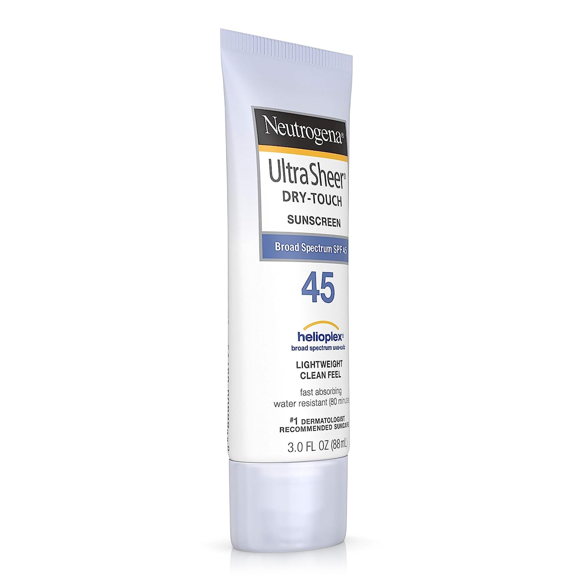 J & J Sales 08680068795 - Neutrogena® Ultra Sheer Dry-Touch Sunscreen SPF 45, 3-ounce Tube - 1/Each