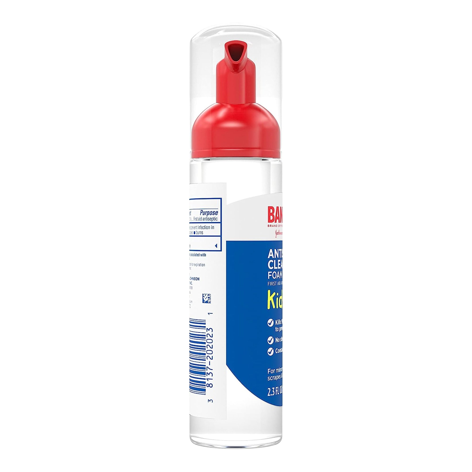 J & J Sales 38137202023 - Band-Aid® Kids Antiseptic Cleansing Foam - 1/Each