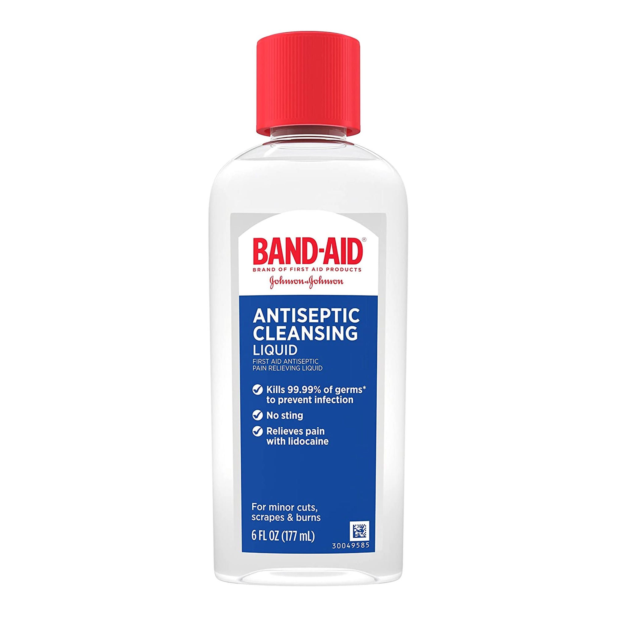 J & J Sales - 38137202088 Band-Aid® Antiseptic Cleansing Liquid