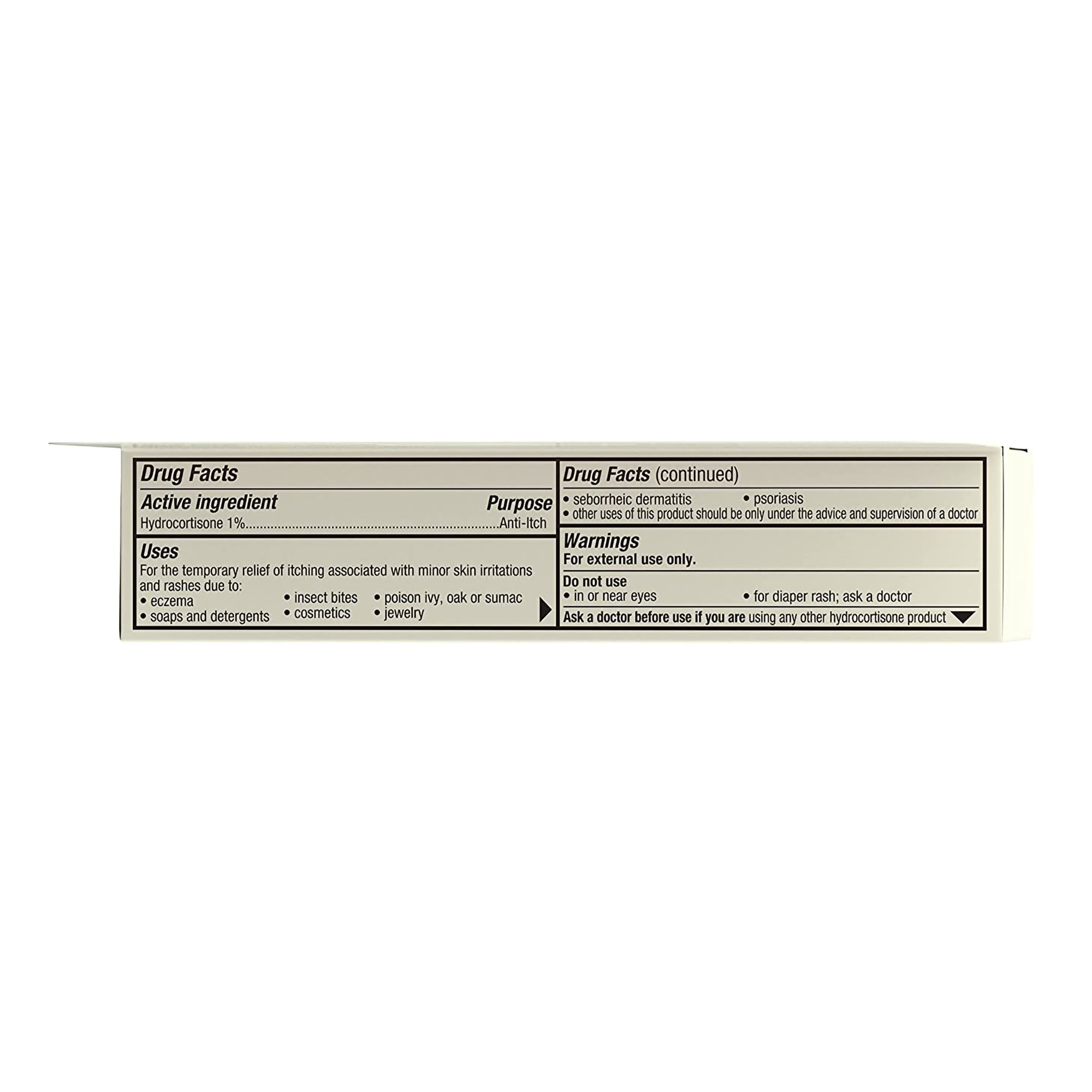 J & J Sales 38137003658 - Aveeno® Active Naturals 1% Hydrocortisone Anti-Itch Cream, Maximum Strength - 1/Each