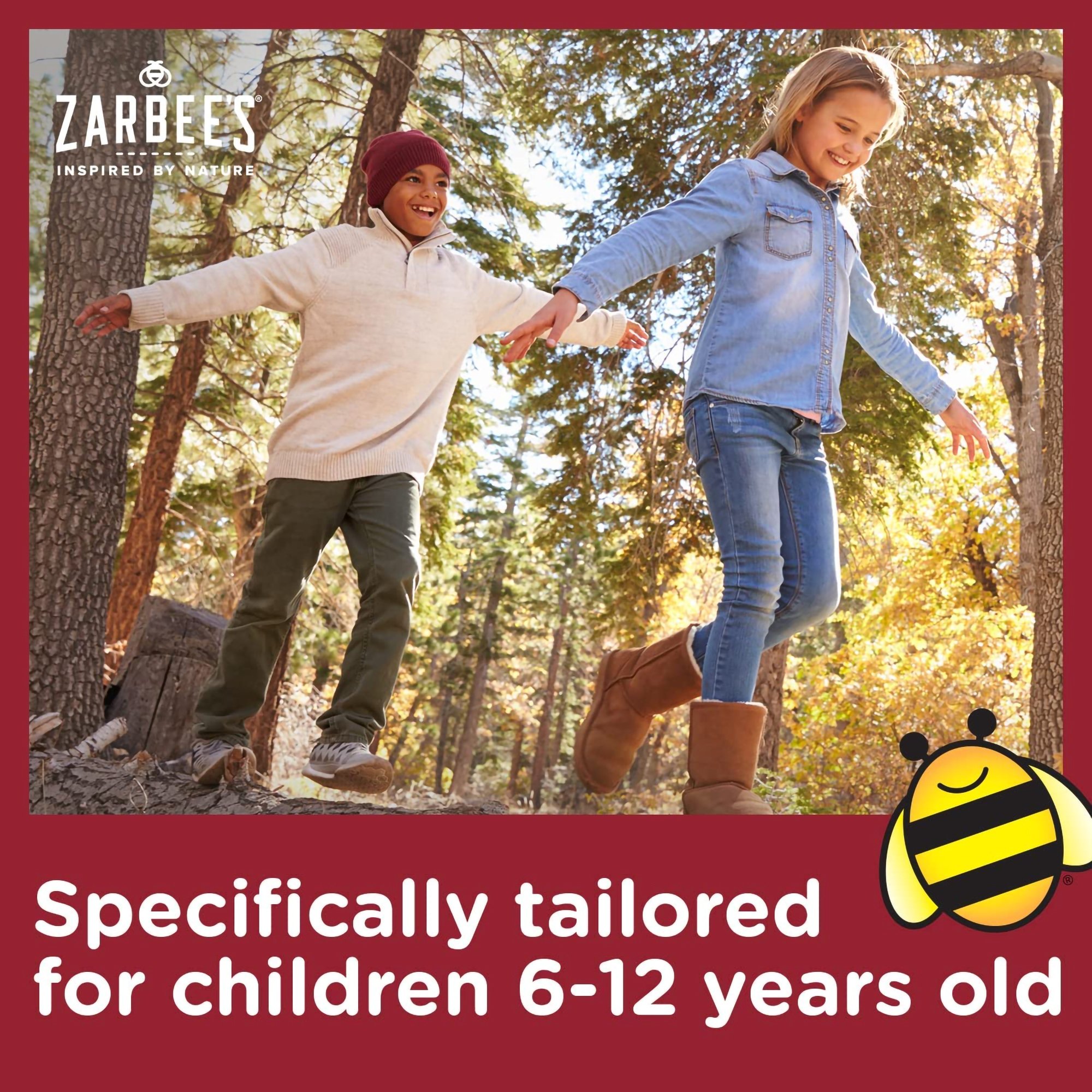 J & J Sales 30045066383 - Zarbee's All-In-One Children's Daytime Cough Syrup, Mucus, Throat & Nasal, Grape - 1/Each
