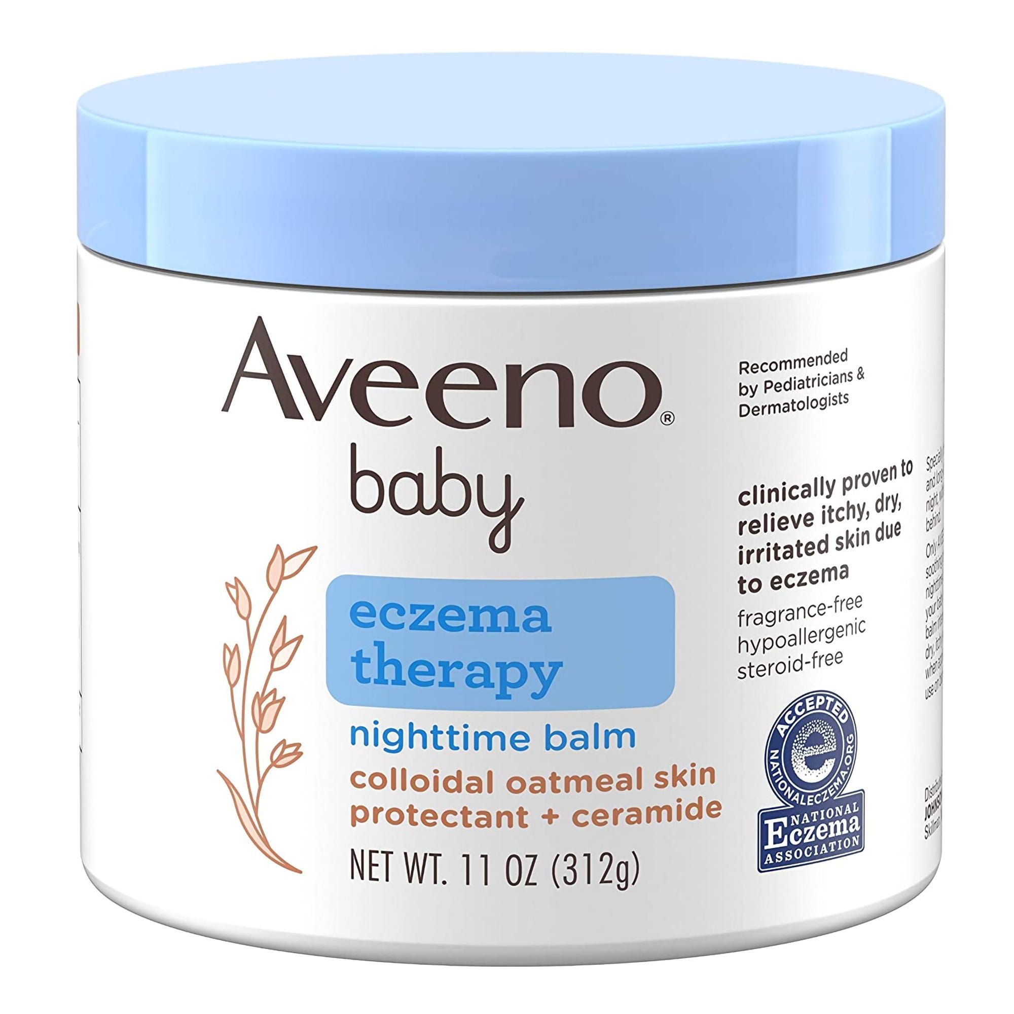 J & J Sales - 69968002002 Aveeno® Baby Eczema Therapy Nighttime Balm