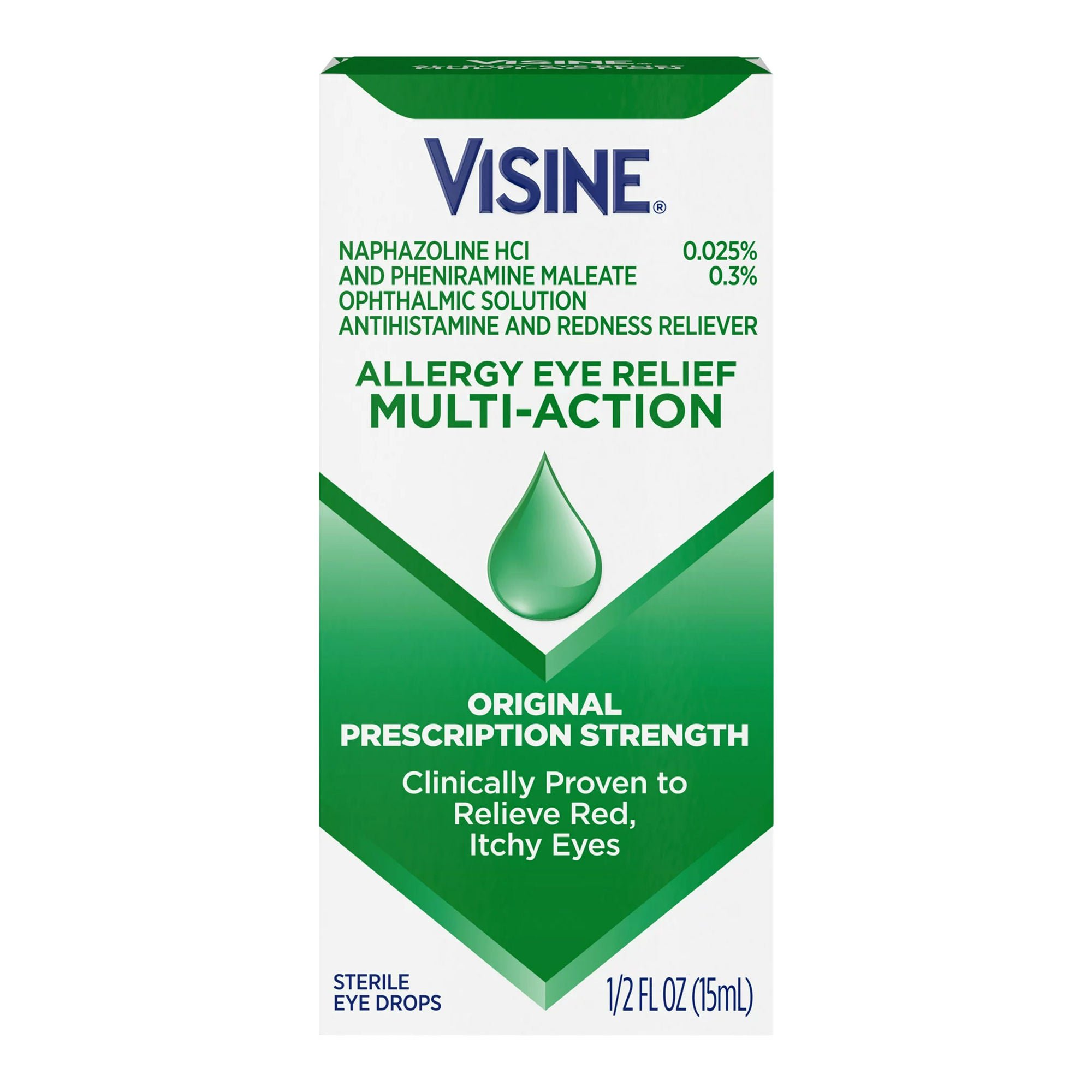 J & J Sales - 31254749378 Visine Allergy Eye Relief Multi-Action Drops