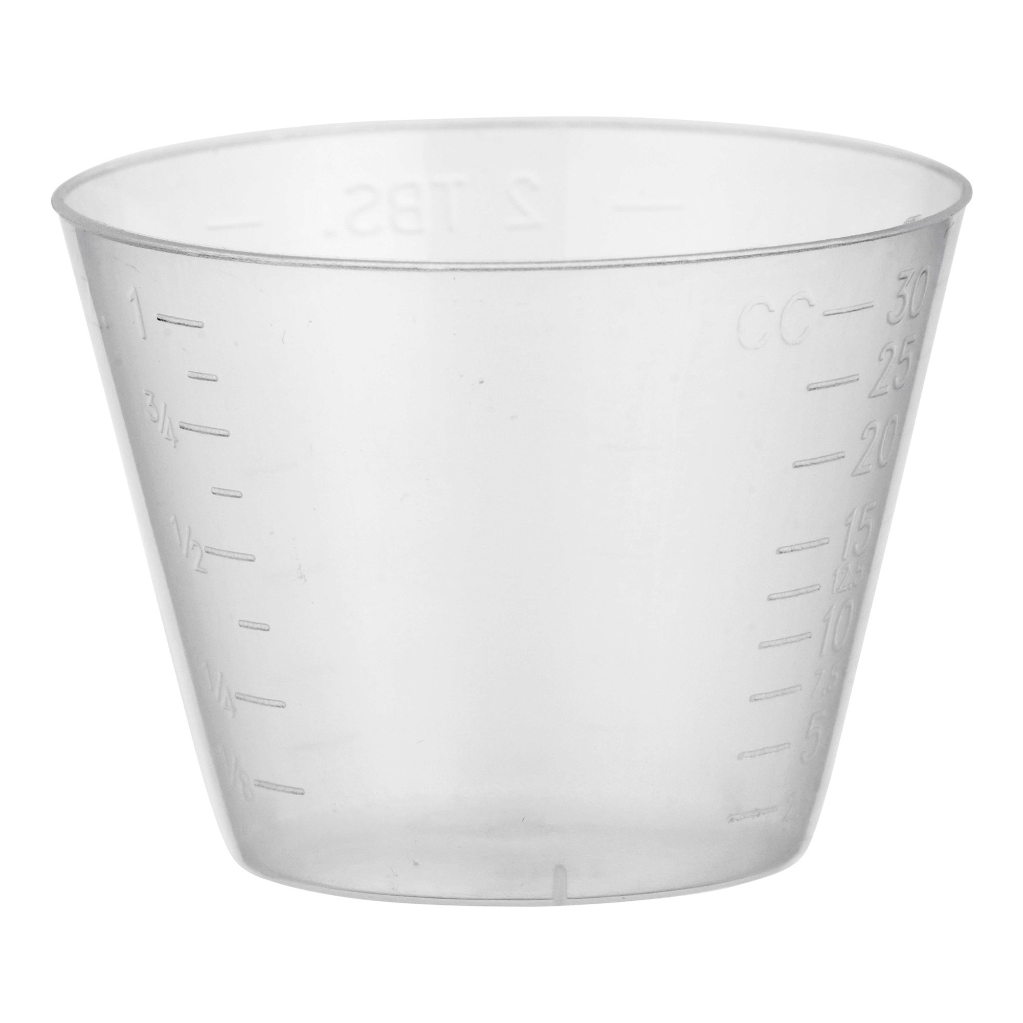 McKesson Brand 12146 - McKesson Graduated Medicine Cup, 1-ounce capacity - 100/Sleeve, 5000/Case