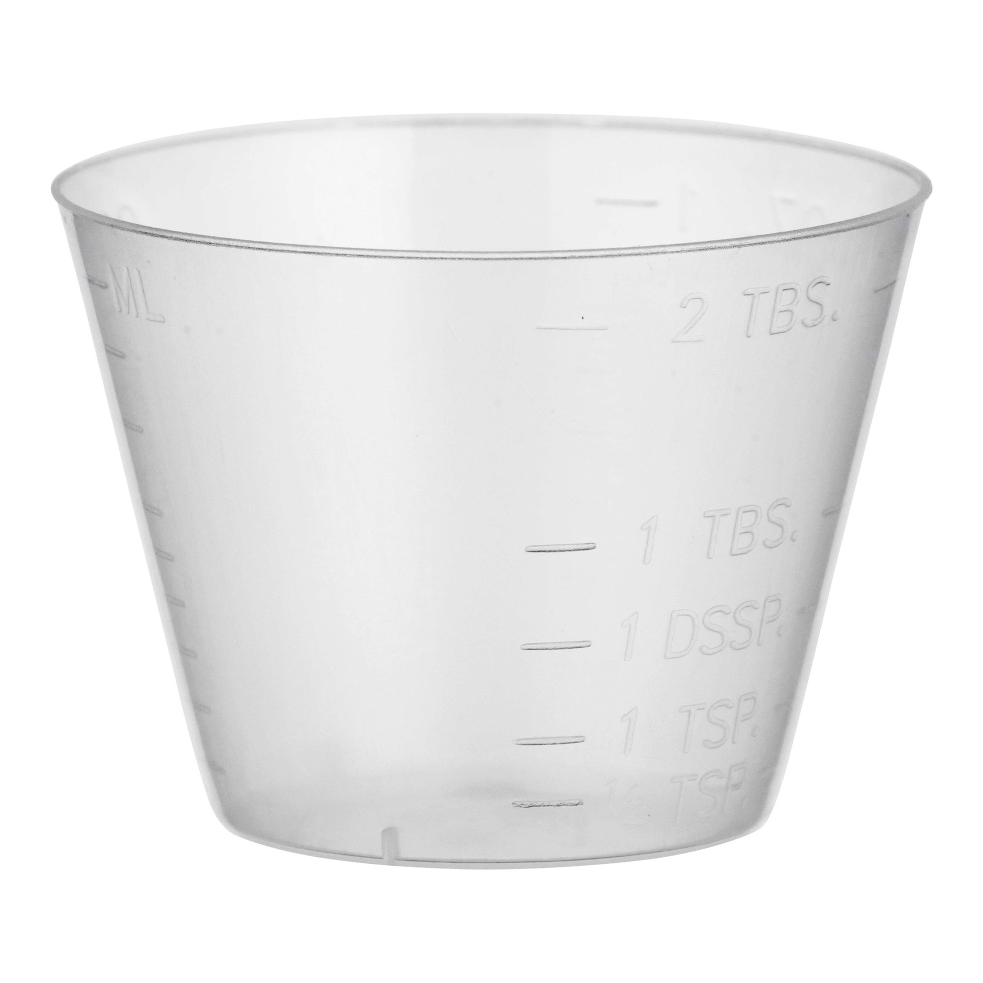 McKesson Brand 12146 - McKesson Graduated Medicine Cup, 1-ounce capacity - 100/Sleeve, 5000/Case