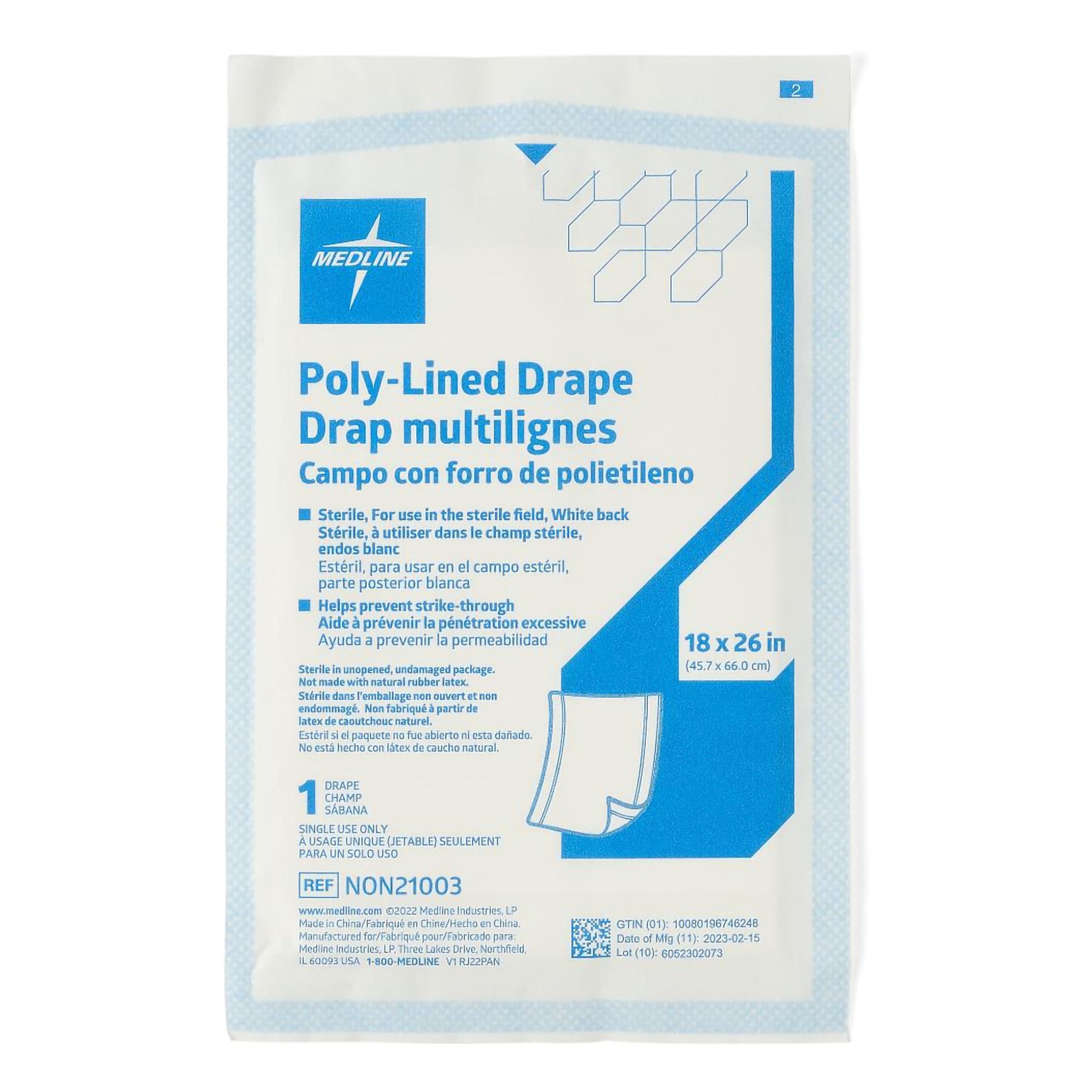 Medline General Purpose Drape NON21003 by Medline