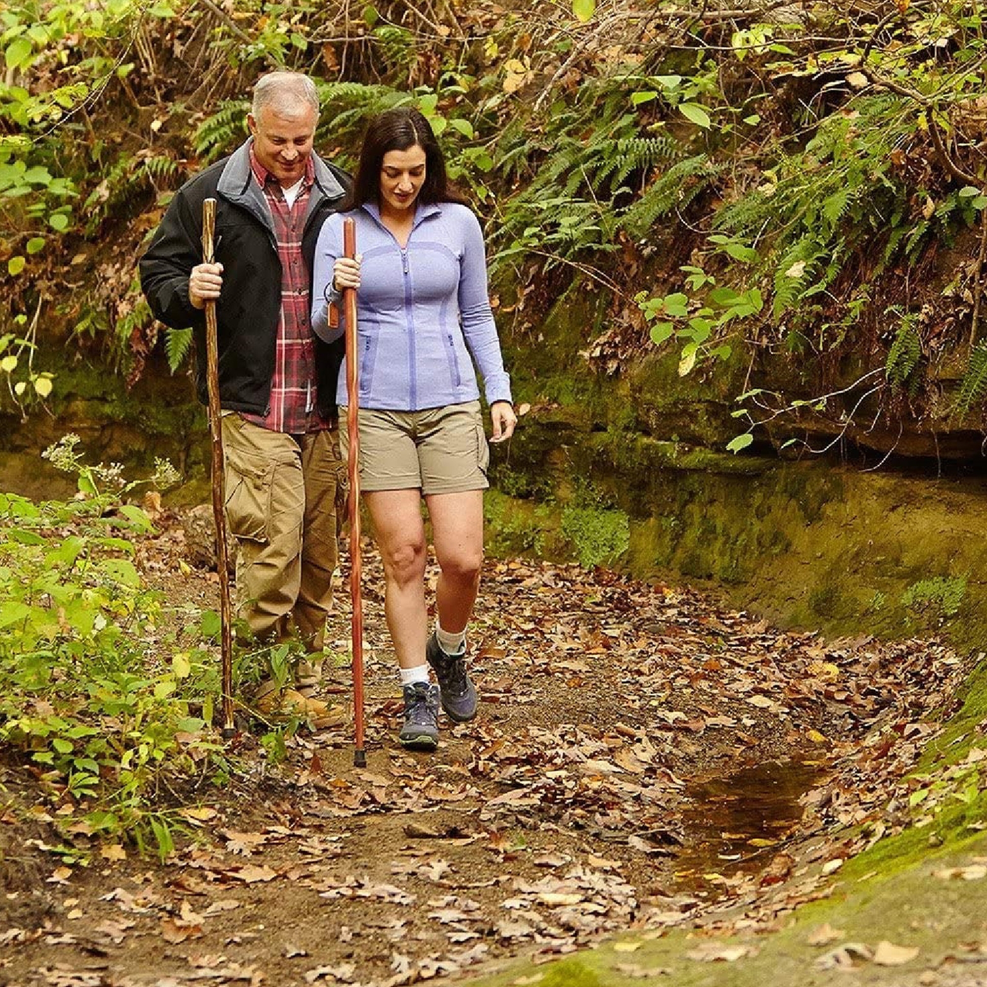 Mabis Healthcare 502-3000-0093 - Brazos™ Twisted Walnut Derby Handcrafted Walking Cane, 34-Inch Height - 1/Each