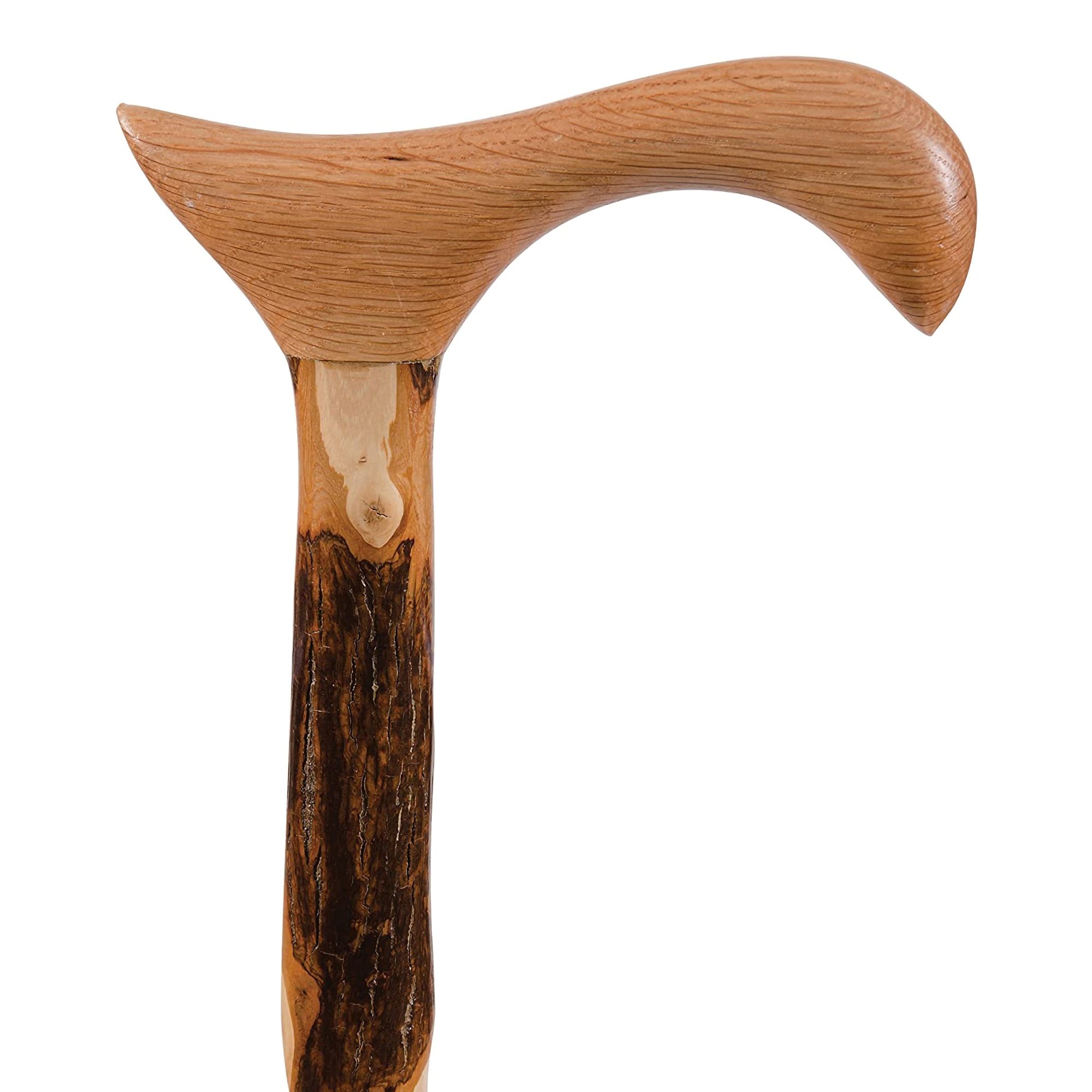 Mabis Healthcare 502-3000-0086 - Brazos™ Twisted Hickory Cane, 37-Inch Height - 1/Each