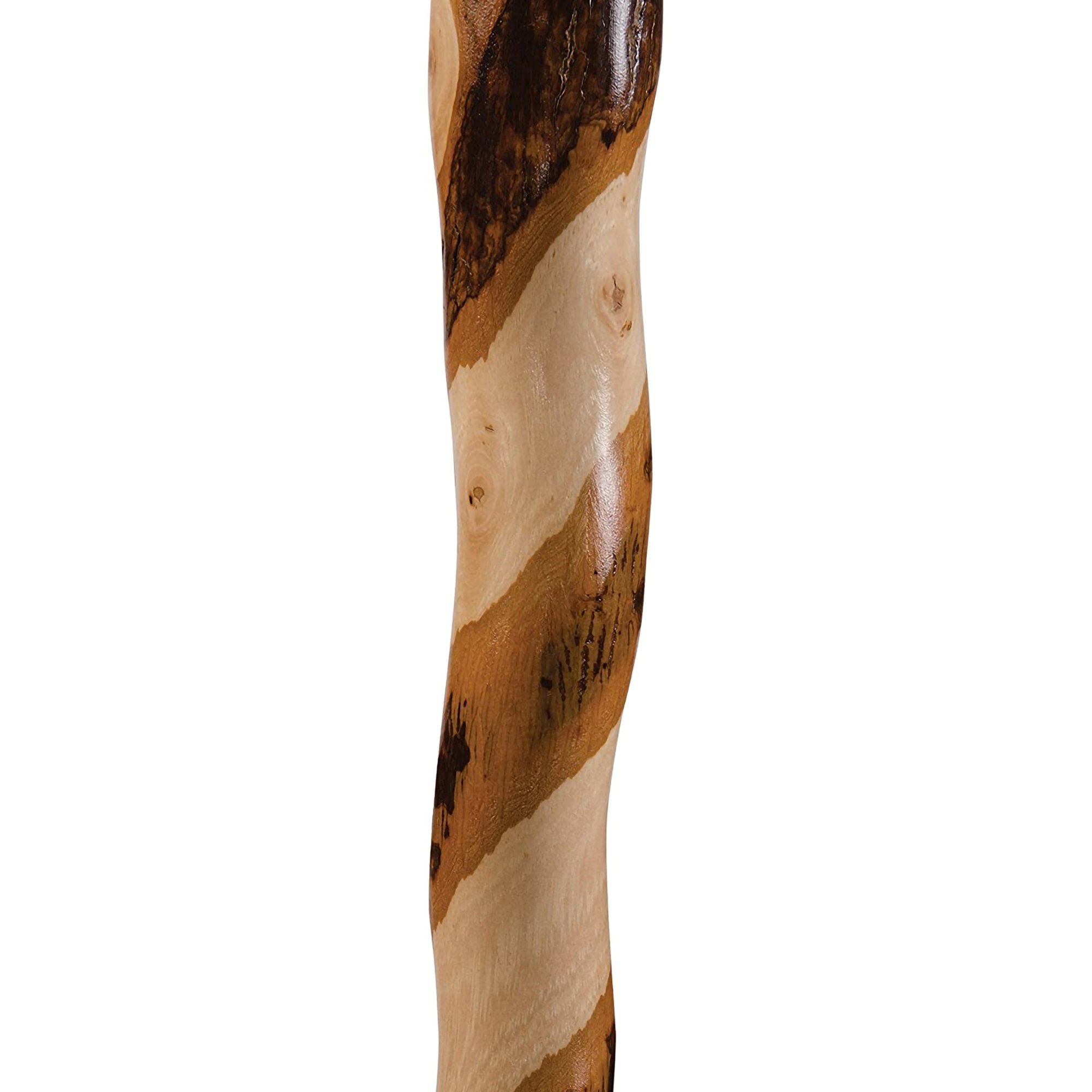 Mabis Healthcare 502-3000-0086 - Brazos™ Twisted Hickory Cane, 37-Inch Height - 1/Each