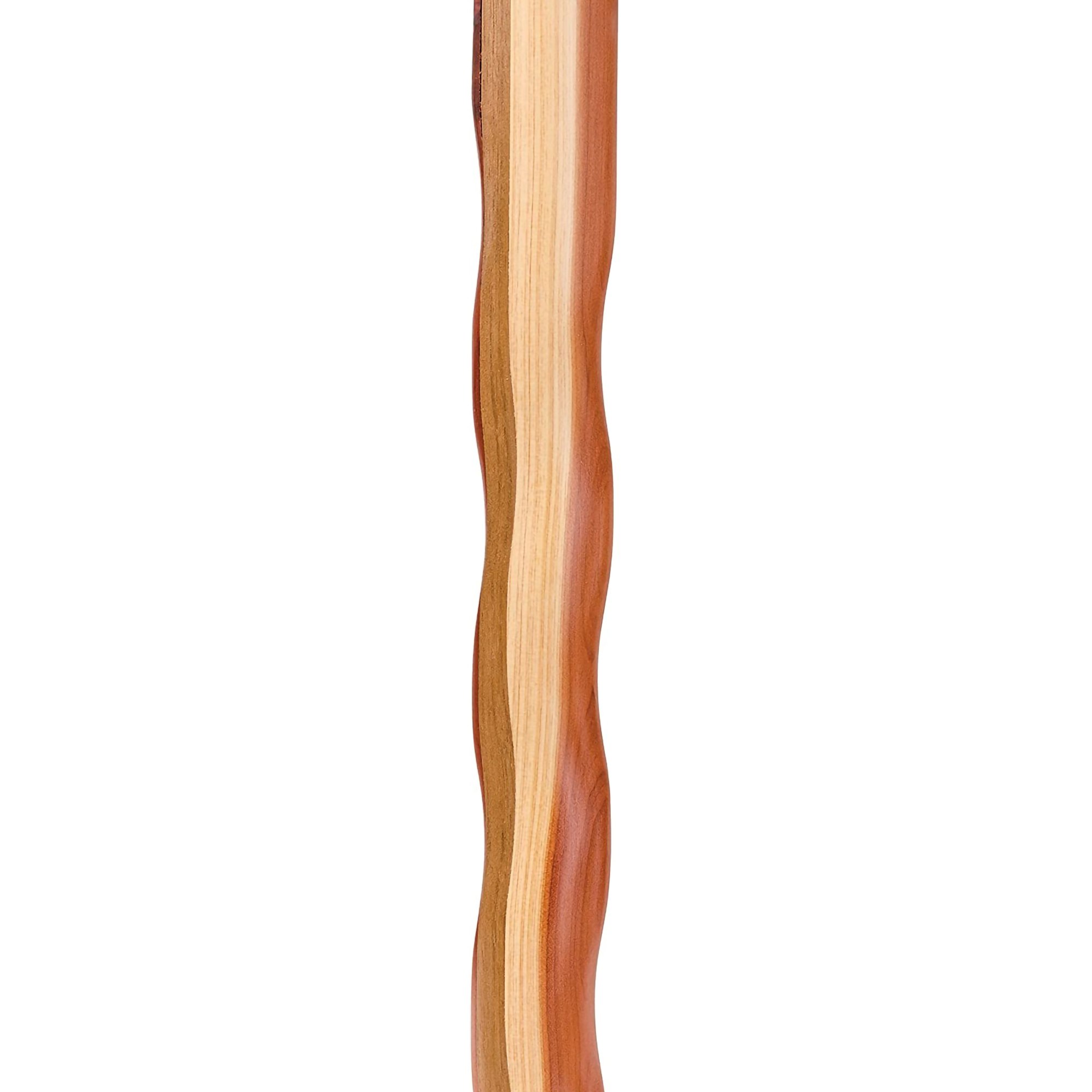 Mabis Healthcare 502-3000-0027 - Brazos™ Twisted Cedar Cane, 34-Inch Height - 1/Each