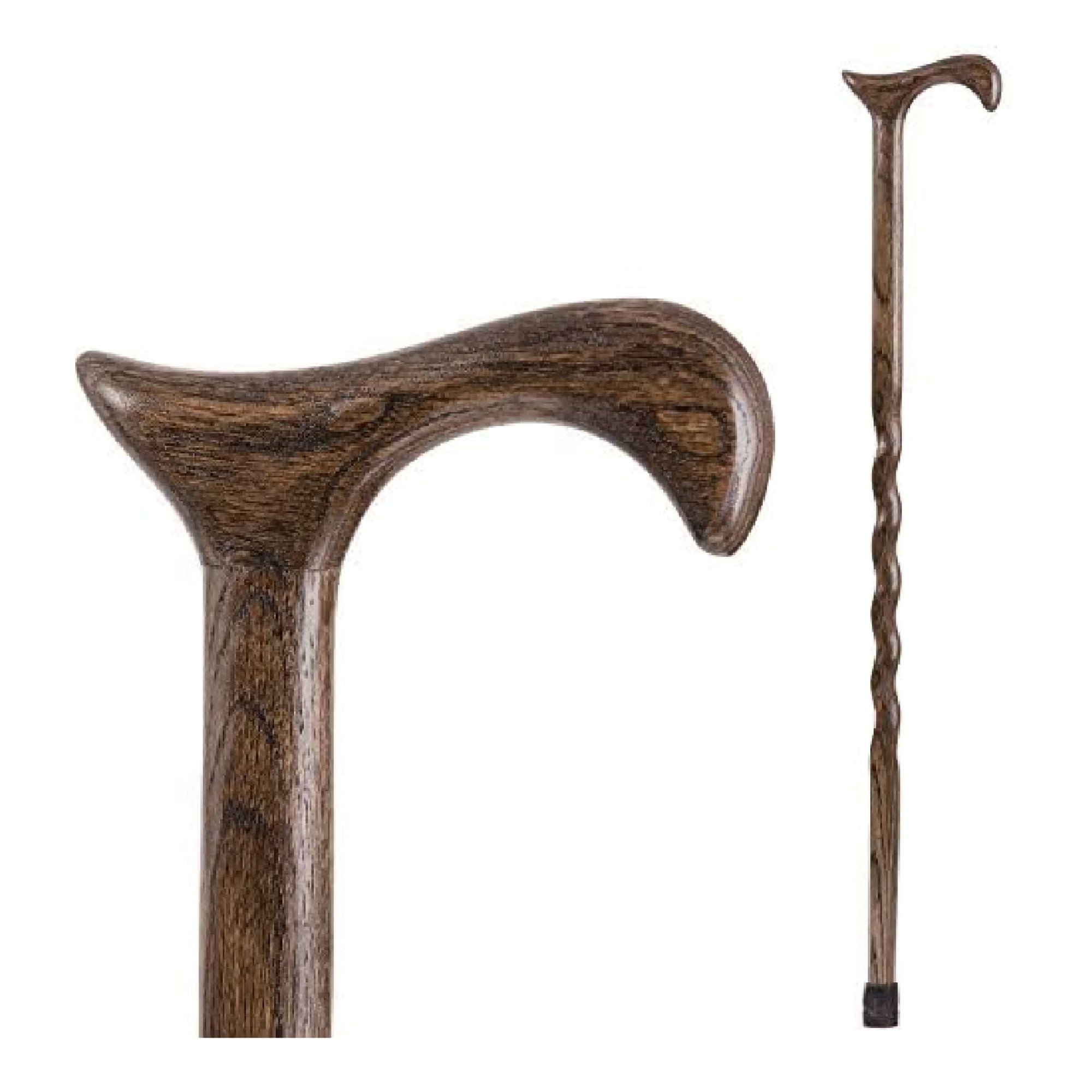 Mabis Healthcare - 502-3000-0047 Brazos™ Twisted Oak Derby Cane