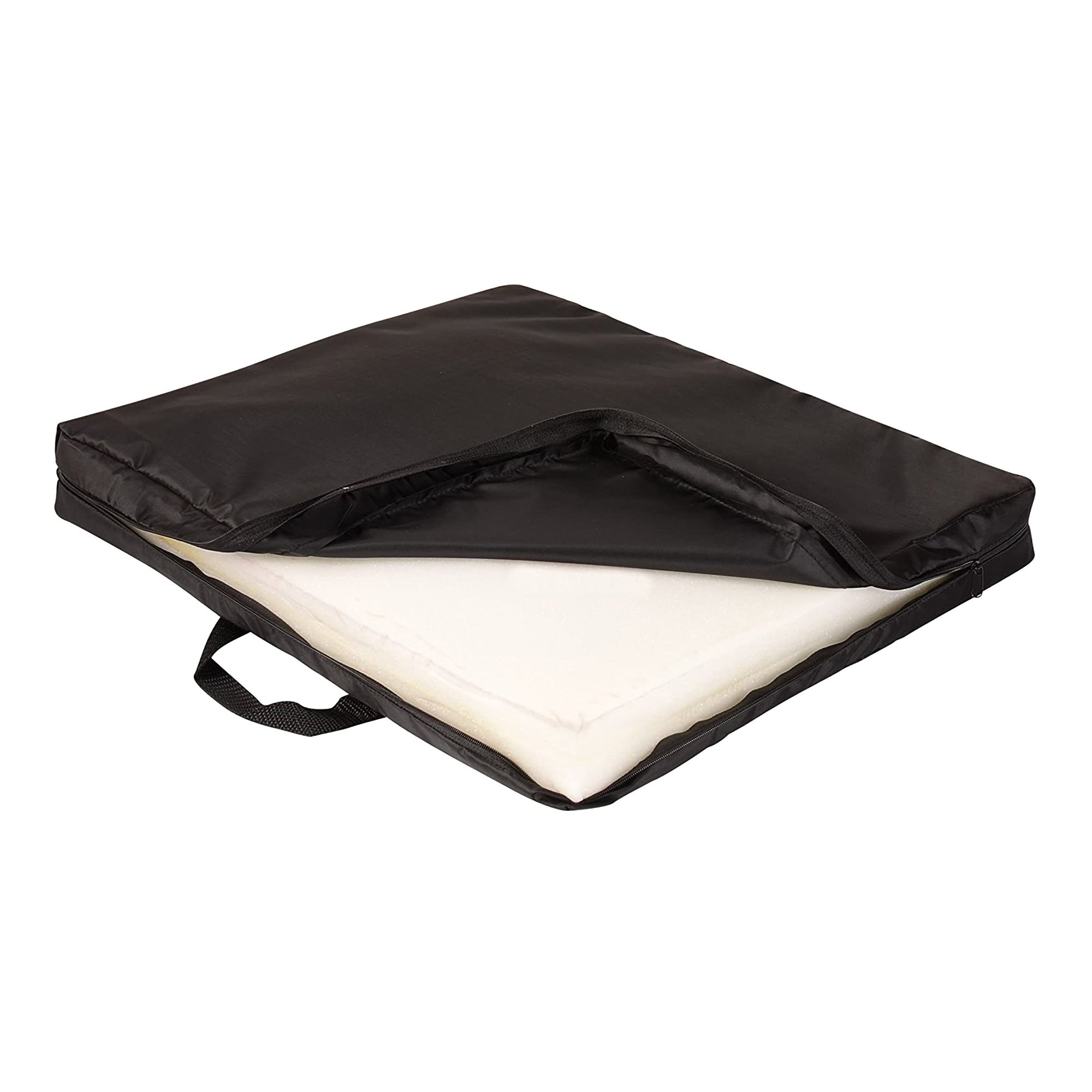 Mabis Healthcare 513-7645-0200 - Mabis® Wheelchair Seat Cushion, Black, 16 D x 18 W x 2 H in. - 1/Each