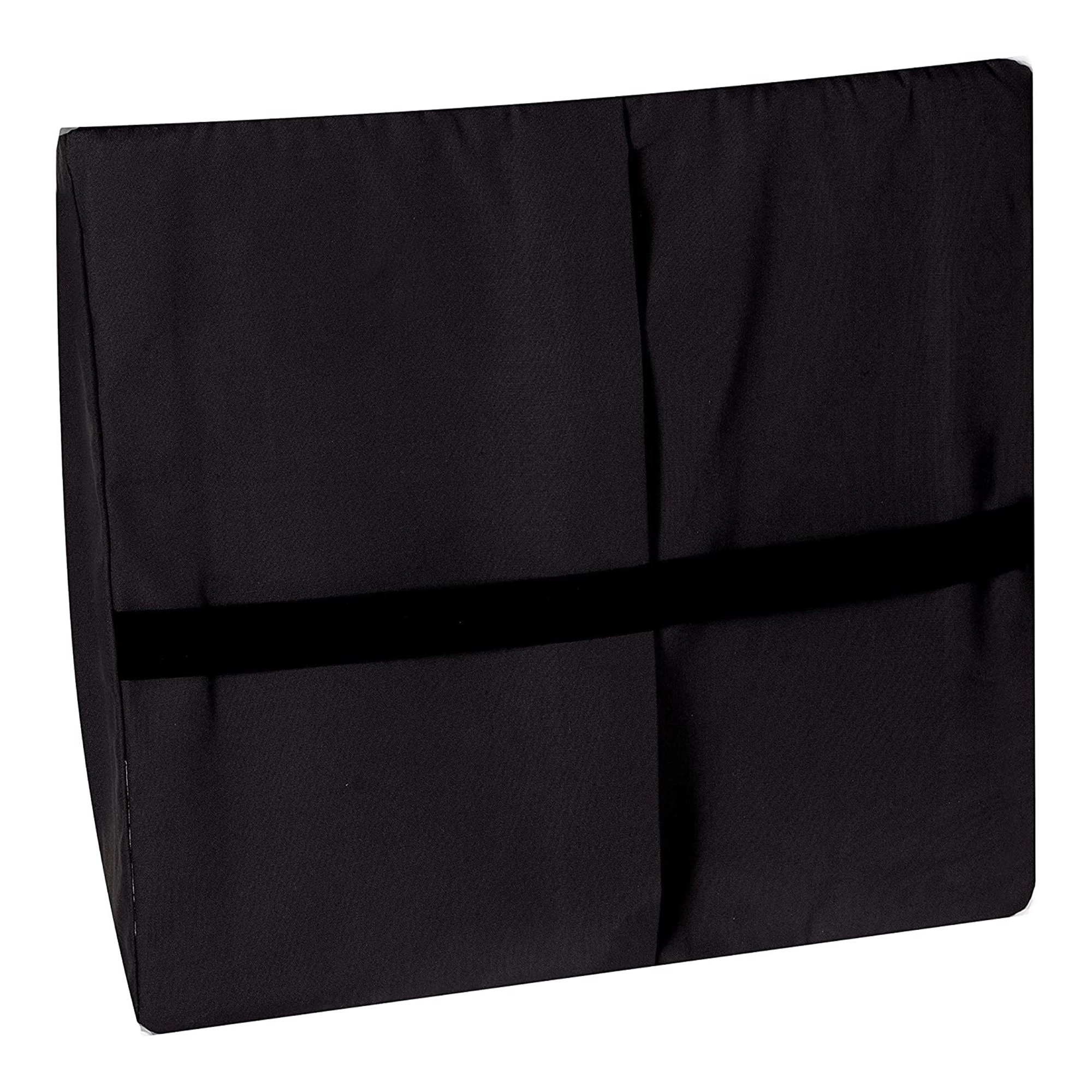 Mabis Healthcare 555-7921-0200 - DMI® Lumbar Seat Cushion, Black, 14 x 13 x 3 in. - 1/Each
