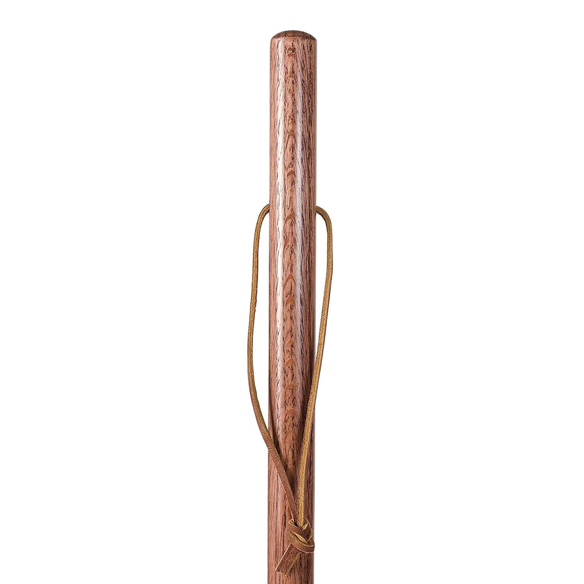 Mabis Healthcare 602-3000-1015 - Brazos™ Twisted Oak Backpacker Handcrafted Walking Stick, 58-Inch Height - 1/Each