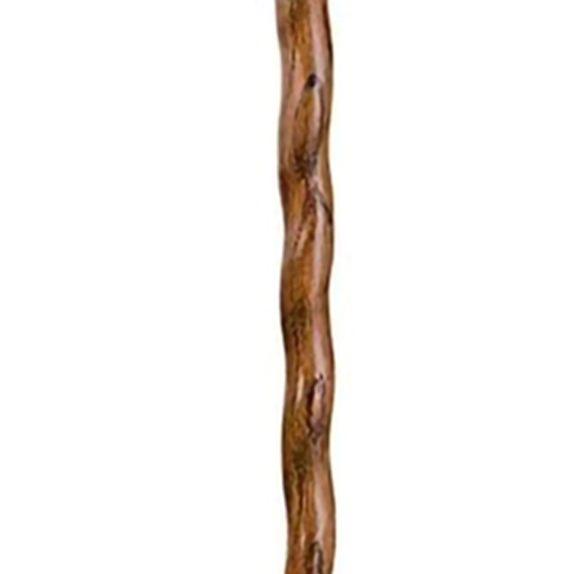 Mabis Healthcare 602-3000-1087 - Brazos™ Twisted Oak Ergonomic Fitness Handcrafted Walking Stick, 48-Inch, Brown - 1/Each