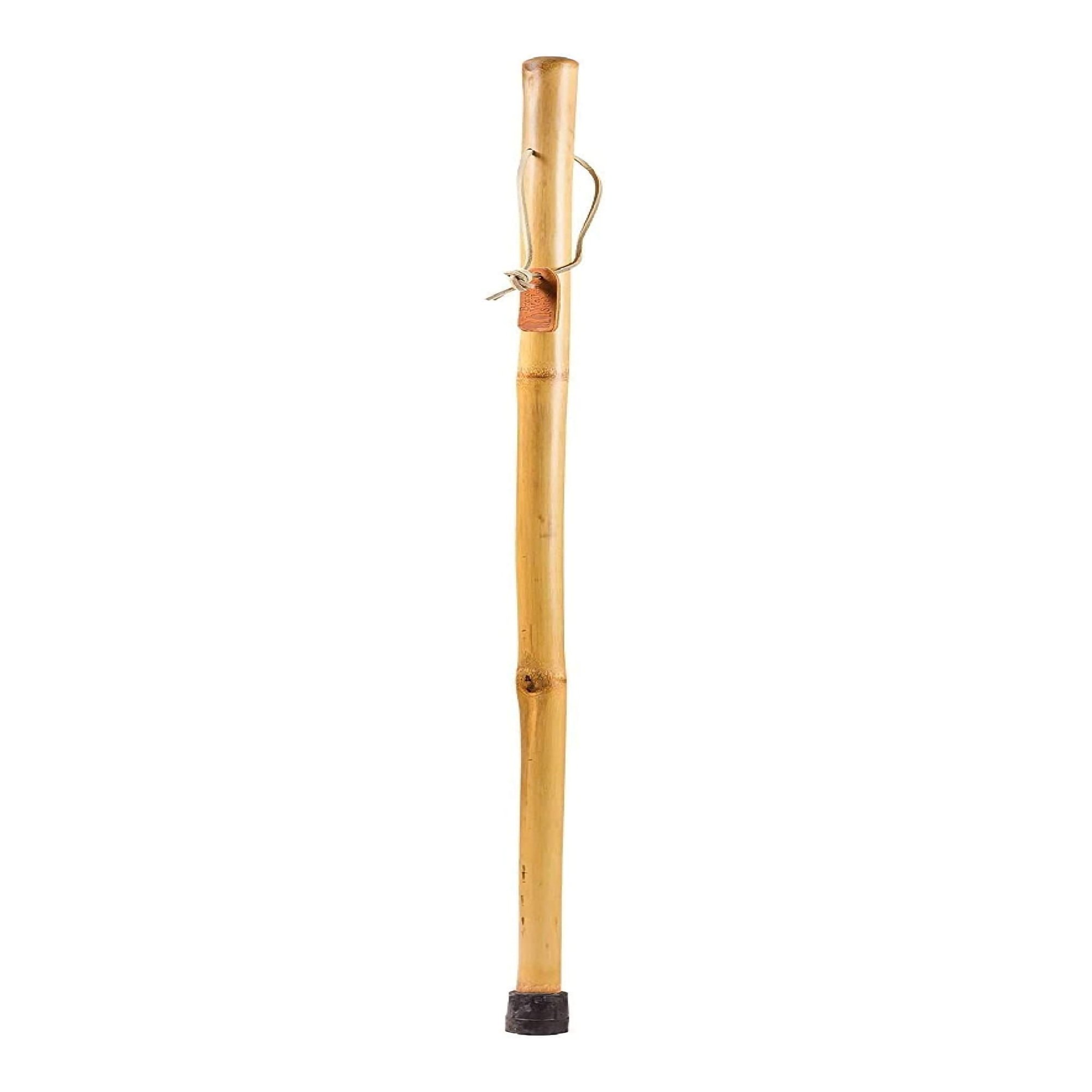 Mabis Healthcare 602-3000-1148 - Brazos™ Iron Bamboo Rustic Walking Stick, 48 Inch Height - 1/Each