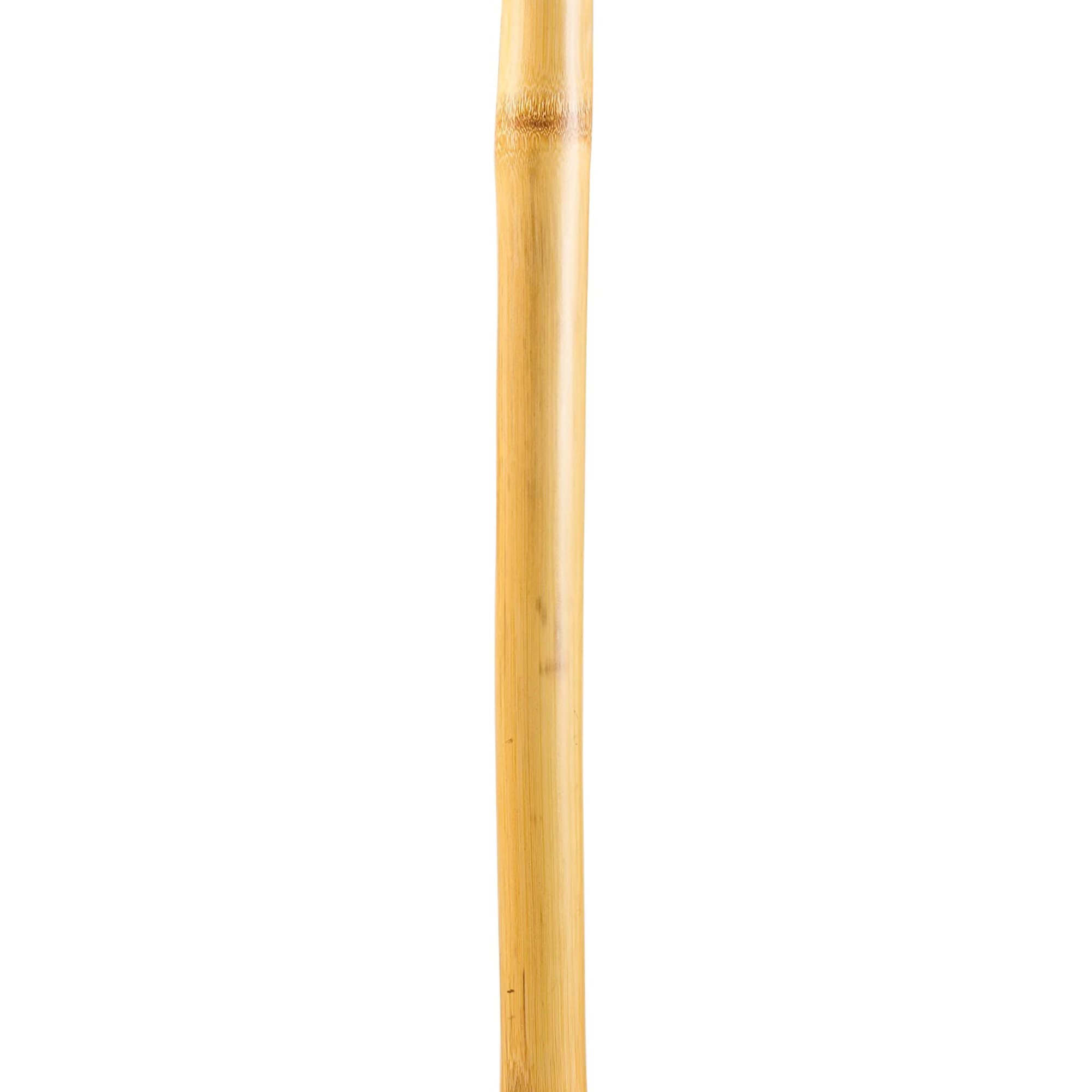Mabis Healthcare 602-3000-1148 - Brazos™ Iron Bamboo Rustic Walking Stick, 48 Inch Height - 1/Each