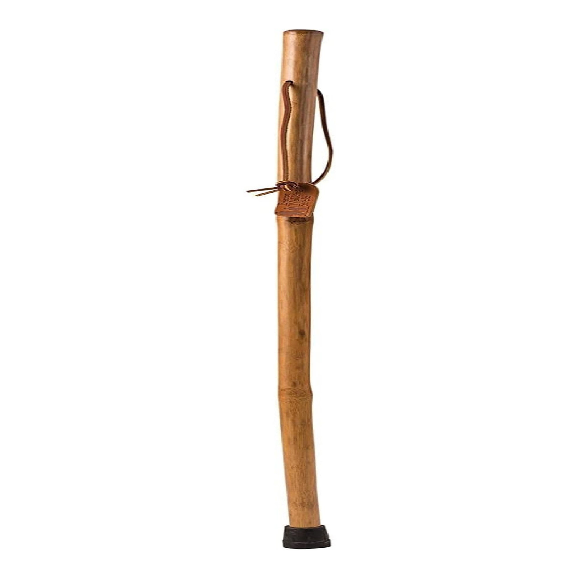 Mabis Healthcare 602-3000-1155 - Brazos™ Iron Bamboo Rustic Walking Stick, 58 Inch Height, Red - 1/Each