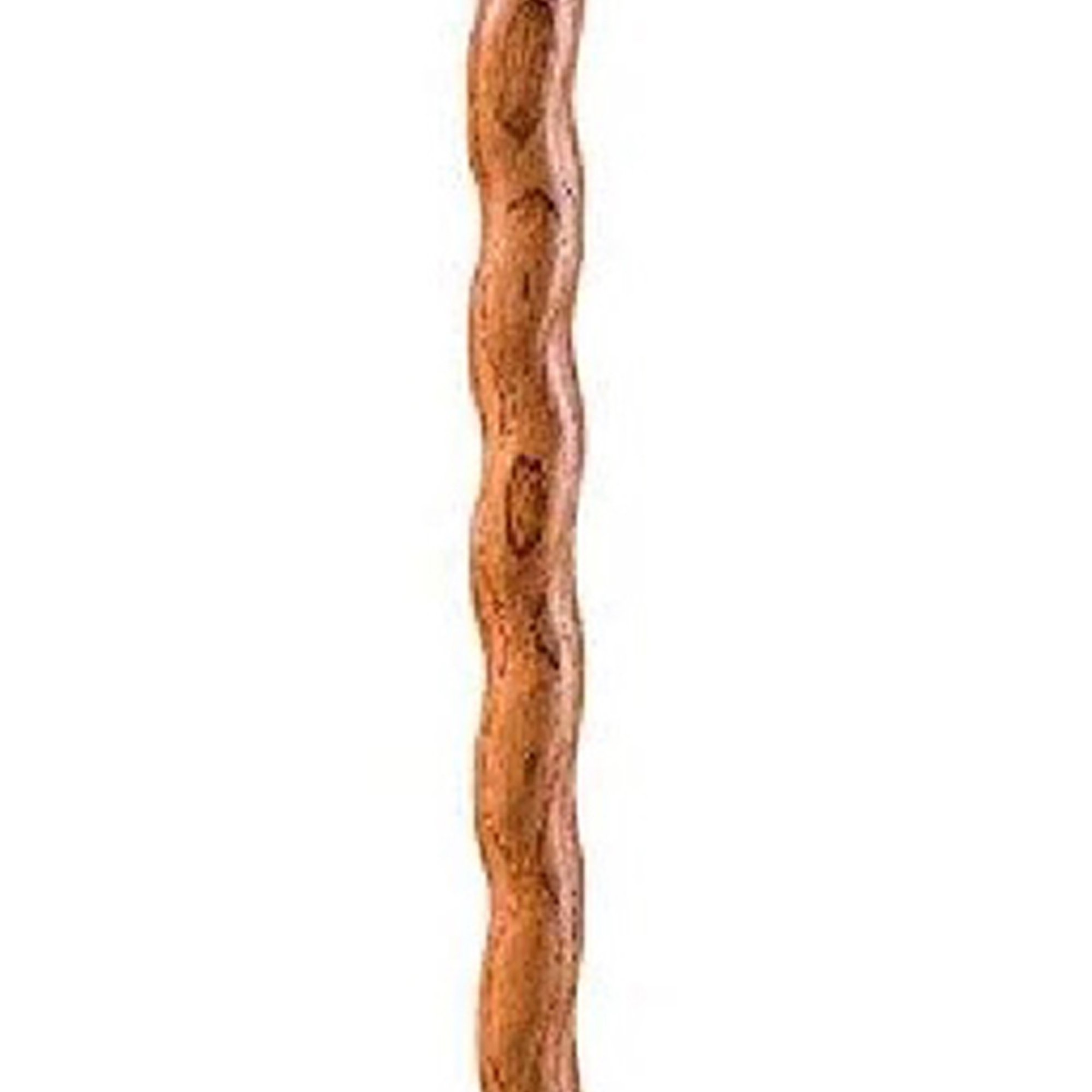 Mabis Healthcare 602-3000-1251 - Brazos™ Twisted Cedar Backpacker Handcrafted Walking Stick, 48-Inch - 1/Each