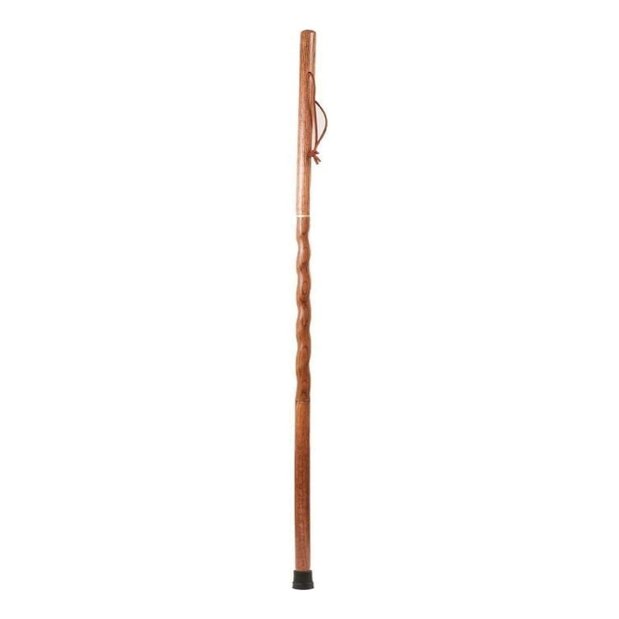 Mabis Healthcare - 602-3000-1325 Brazos™ Twisted Oak Traveler's Handcrafted Walking Stick