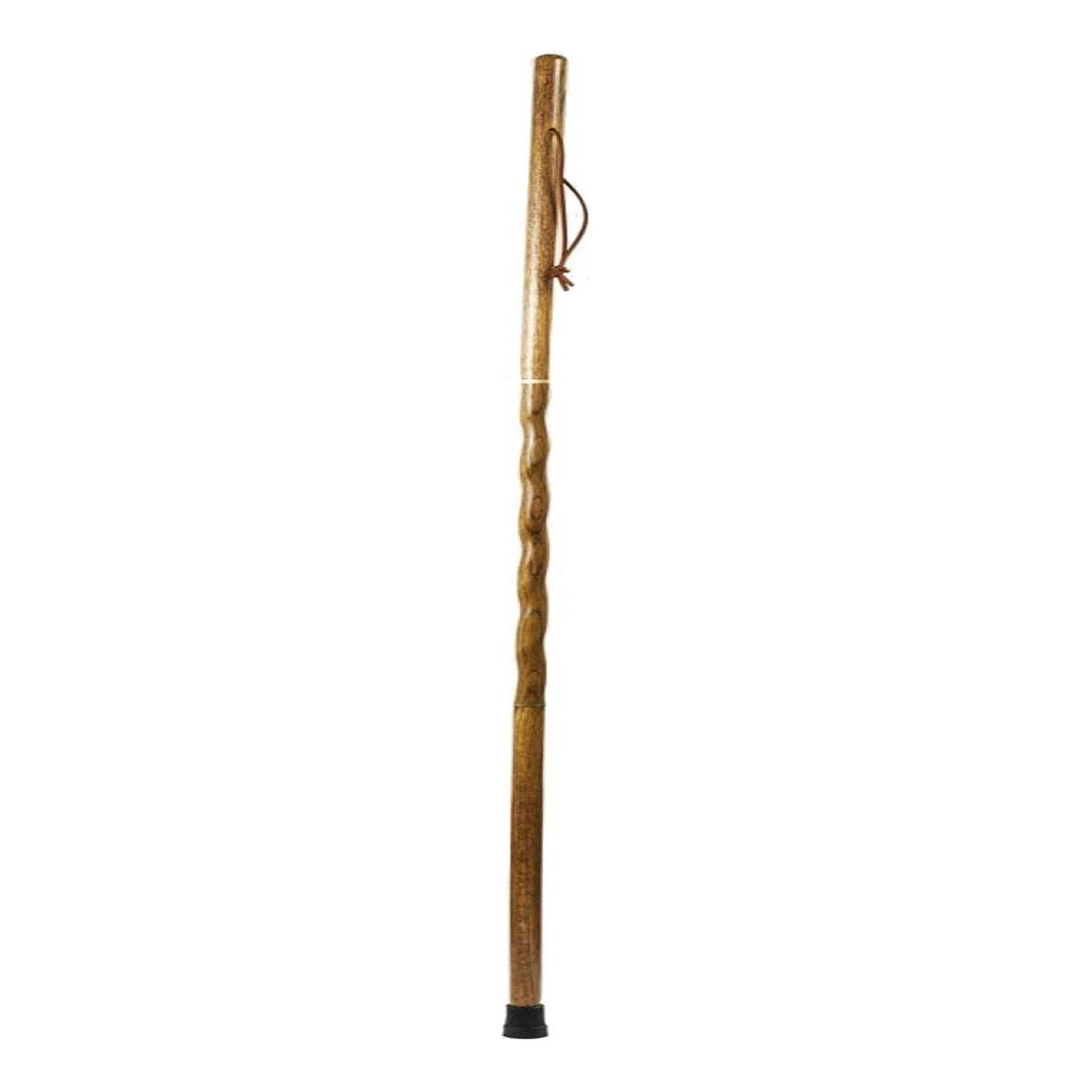 Mabis Healthcare 602-3000-1326 - Brazos™ Traveler's Oak Walking Stick, 55-Inch Height, Tan - 1/Each