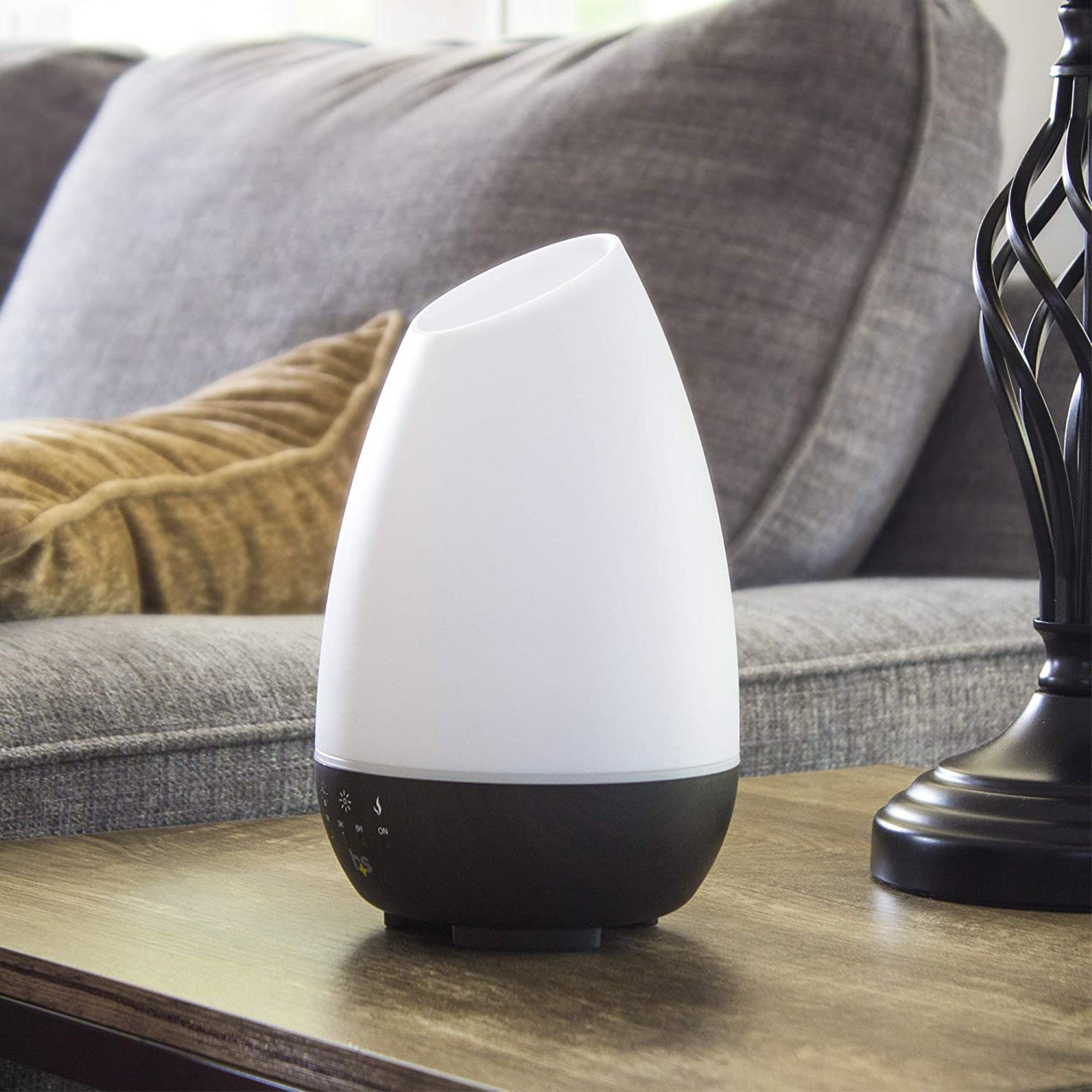 Mabis Healthcare 40-500-190 - HealthSmart Ultrasonic Essential Oil Humidifier Diffuser - 1/Each