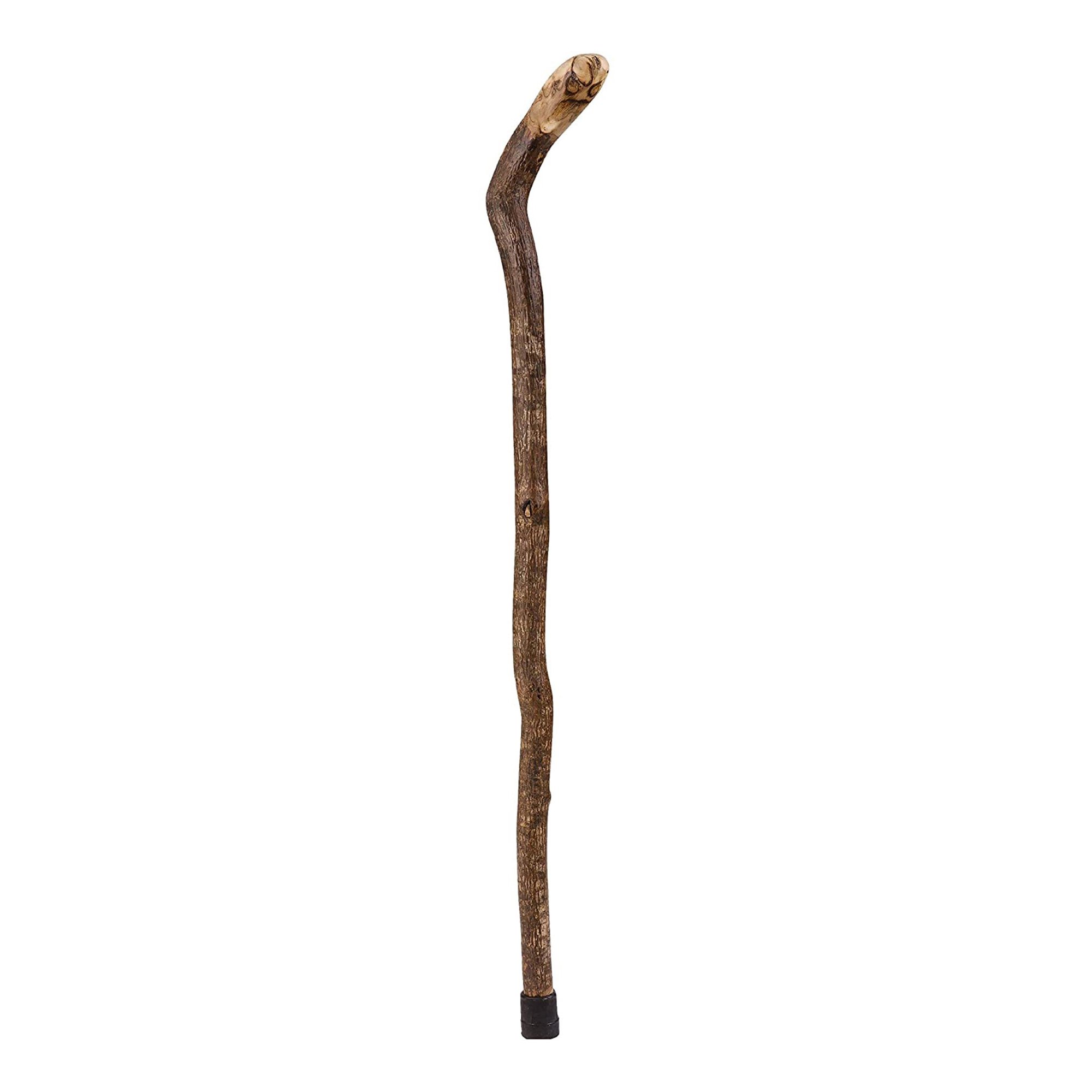 Mabis Healthcare 502-3000-0127 - Brazos™ Assorted Hardwood Knob Root Rustic Walking Cane, 37-Inch Height - 1/Each