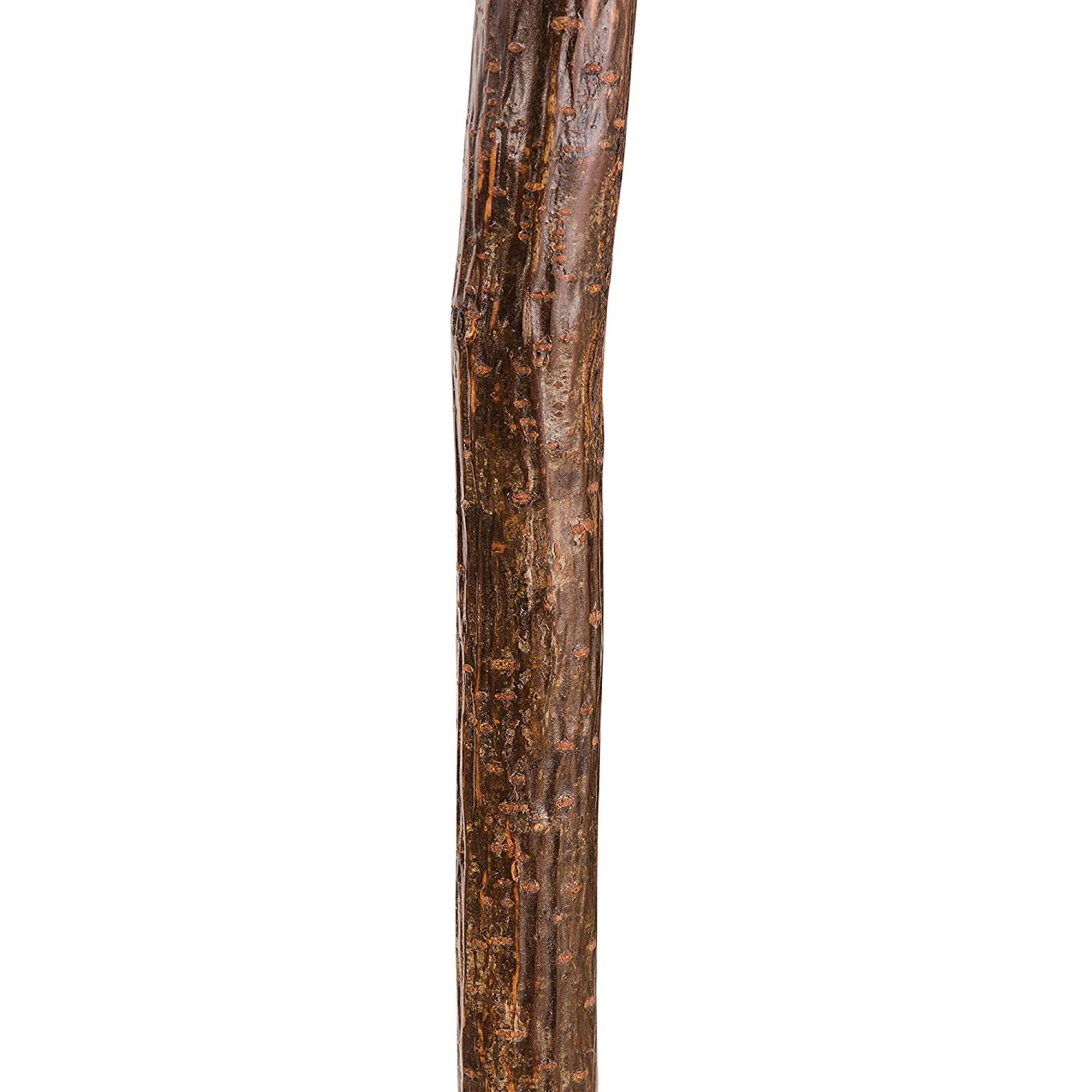 Mabis Healthcare 502-3000-0127 - Brazos™ Assorted Hardwood Knob Root Rustic Walking Cane, 37-Inch Height - 1/Each