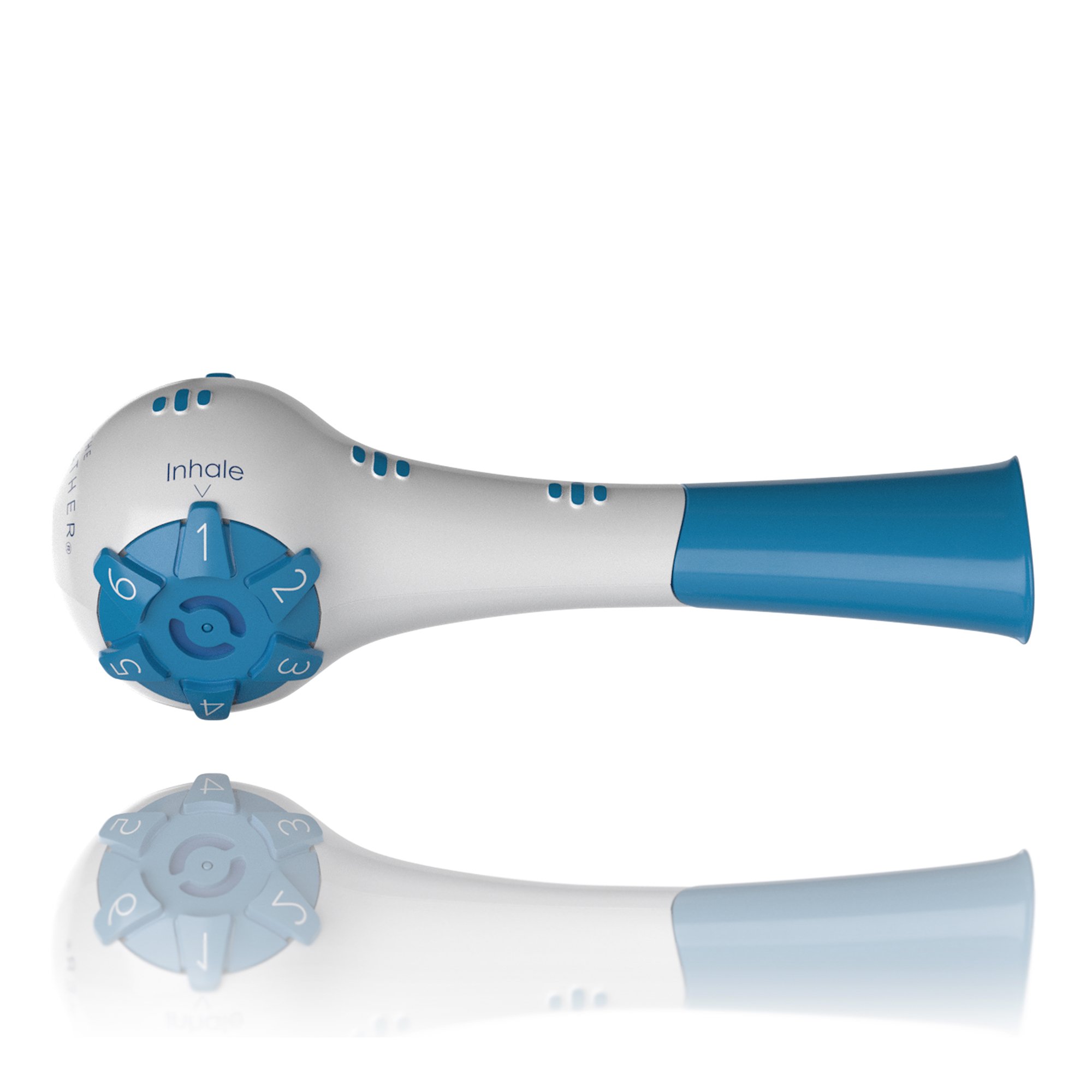 PN Medical B-BLUE - The Breather® Respiratory Exerciser, Blue - 1/Each, 120/Case