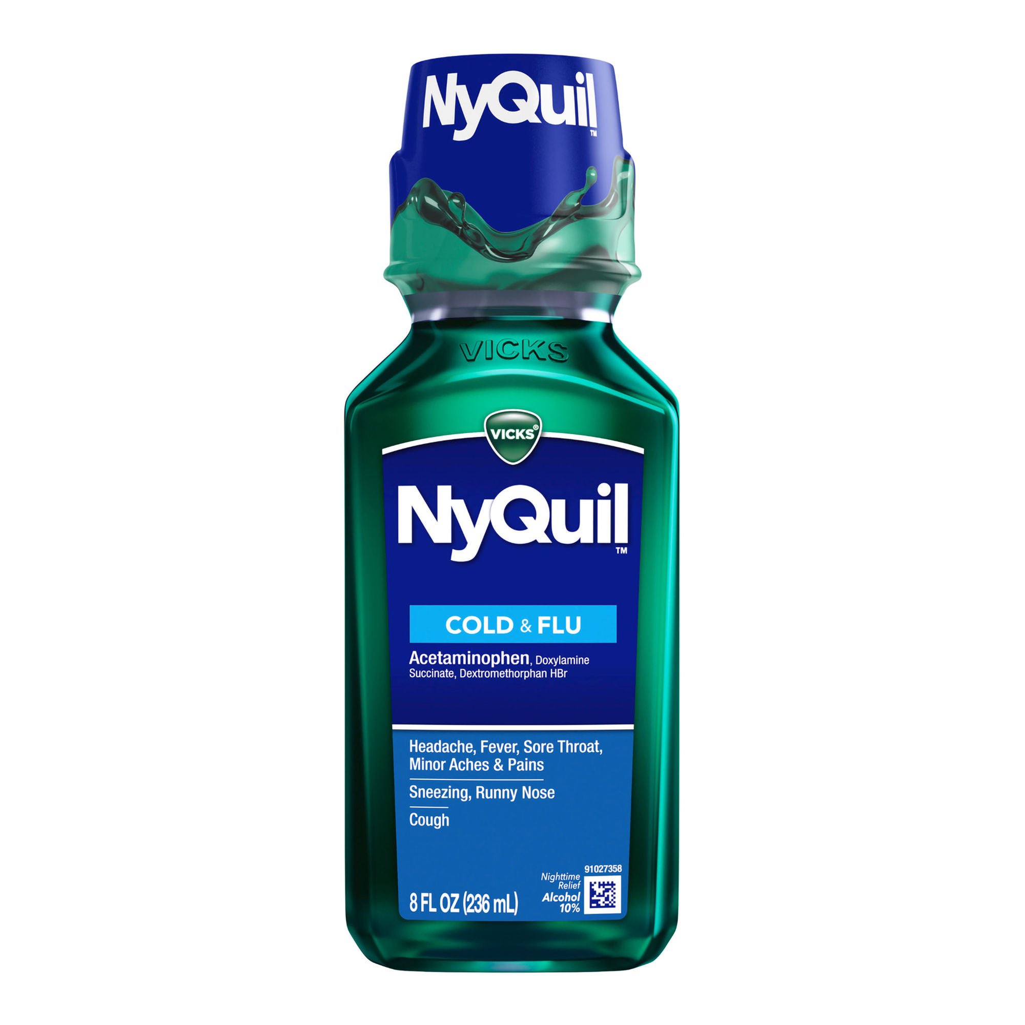 Procter & Gamble - 37000080708 Vicks NyQuil Cold & Flu Nighttime Relief Liquid
