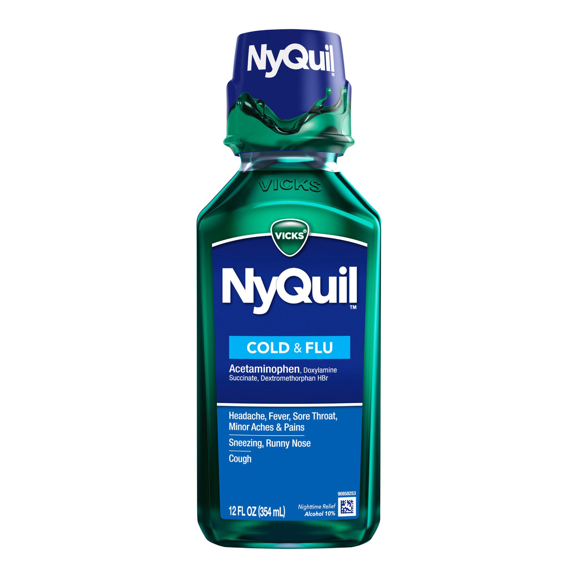 Procter & Gamble - 37000080712 Vicks NyQuil Cold & Flu Liquid