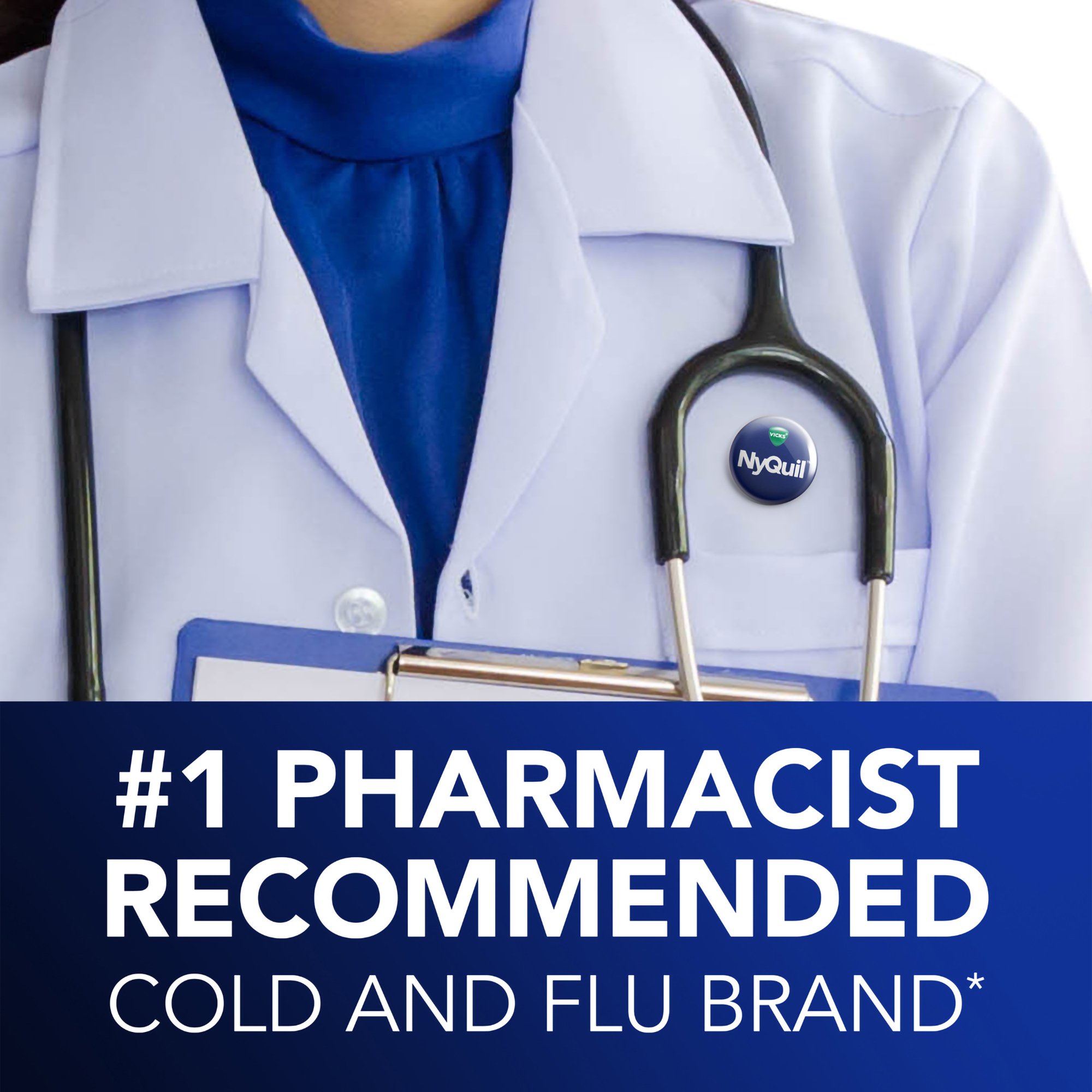 Procter & Gamble 37000055716 - Vicks NyQuil Cold & Flu LiquiCaps - 1/Carton