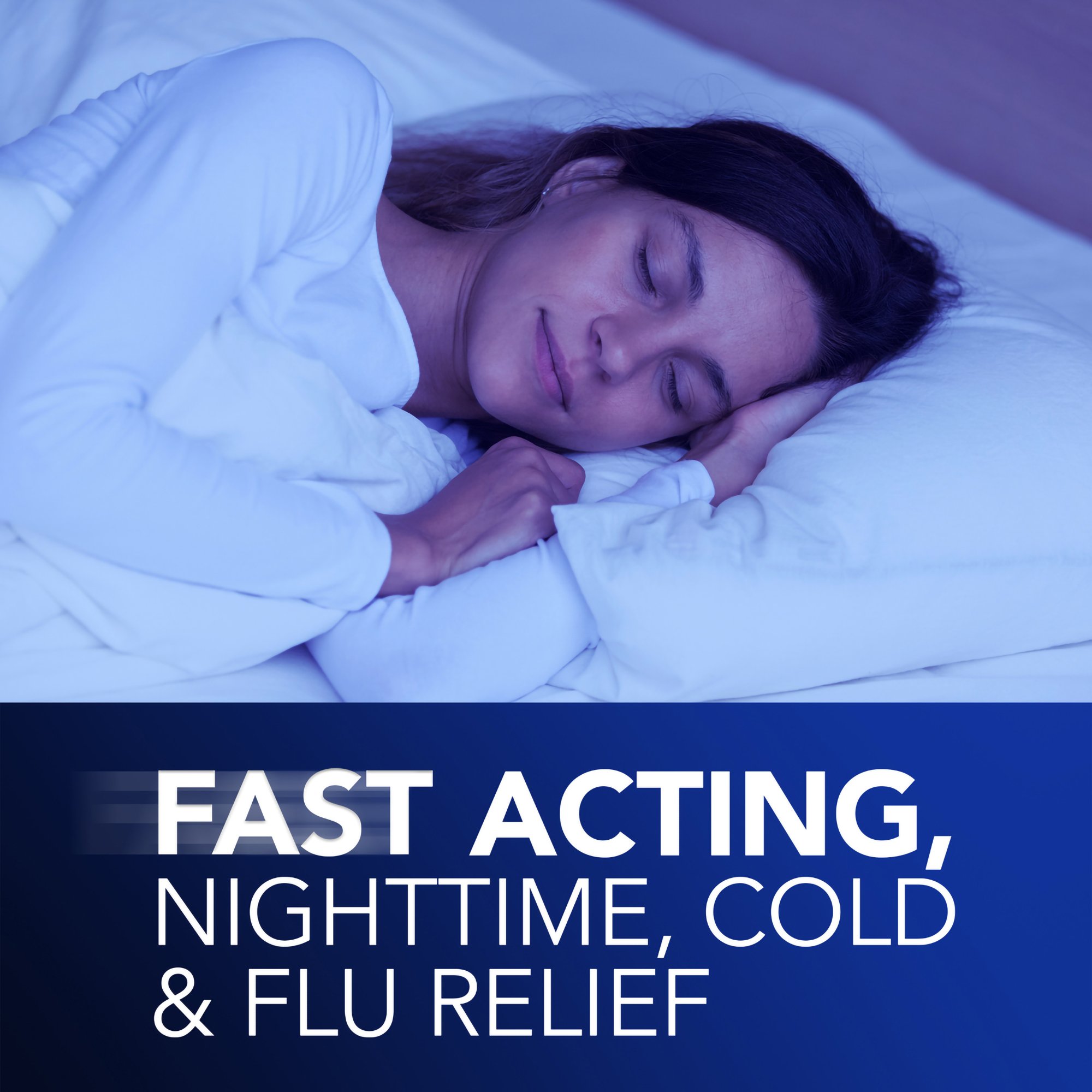 Procter & Gamble 37000055716 - Vicks NyQuil Cold & Flu LiquiCaps - 1/Carton