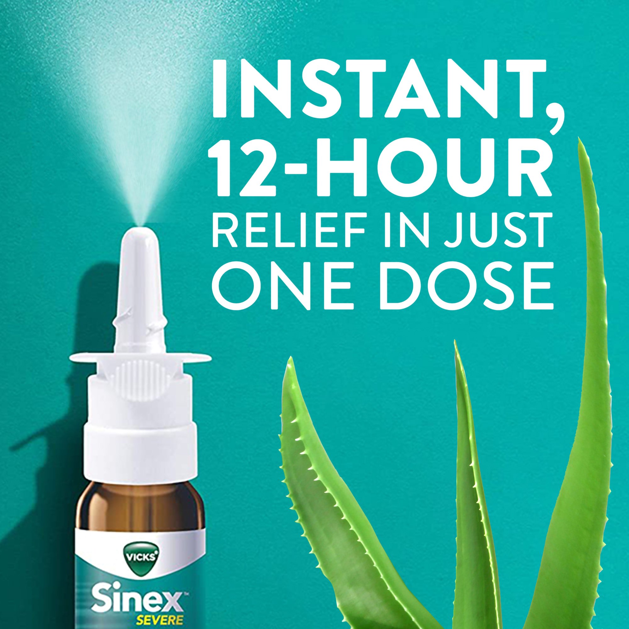 Procter & Gamble 32390002326 - Vicks Sinex™ Severe Nasal Decongestant Moisturizing Spray - 1/Each