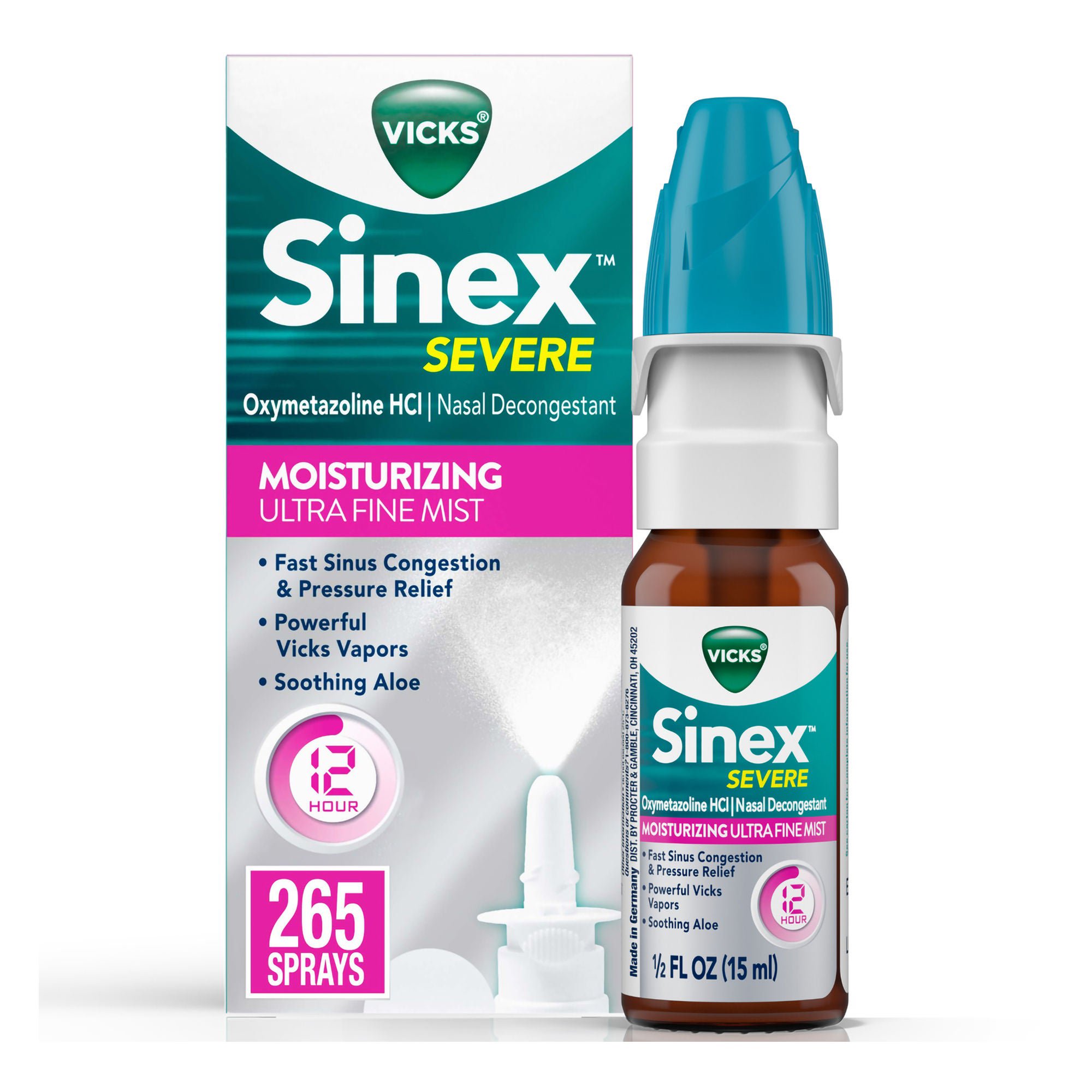 Procter & Gamble - 32390002326 Vicks Sinex™ Severe Nasal Decongestant Moisturizing Spray