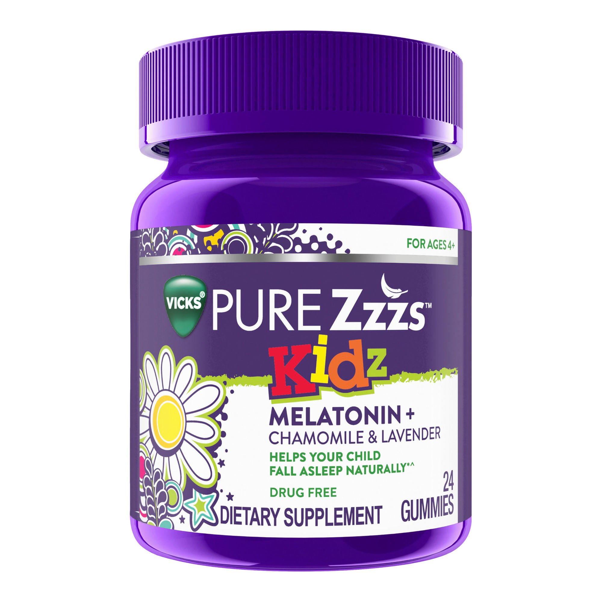 Procter & Gamble - 32390004022 Vicks Pure Zzzs Kidz Gummies