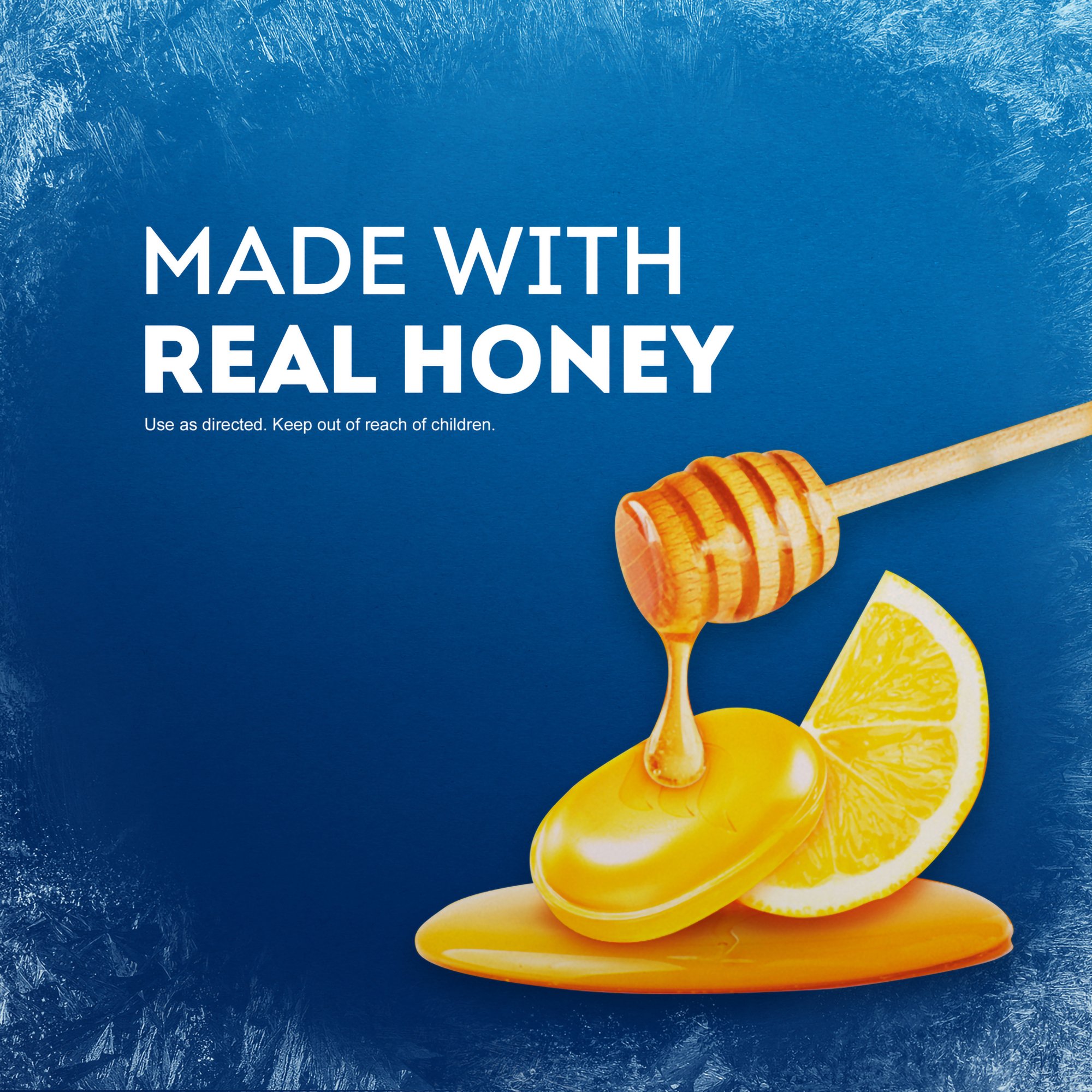 Procter & Gamble 32390004129 - Vicks VapoCool Severe Menthol Oral Anesthetic Drops Honey Lemon Chill - 1/Bag