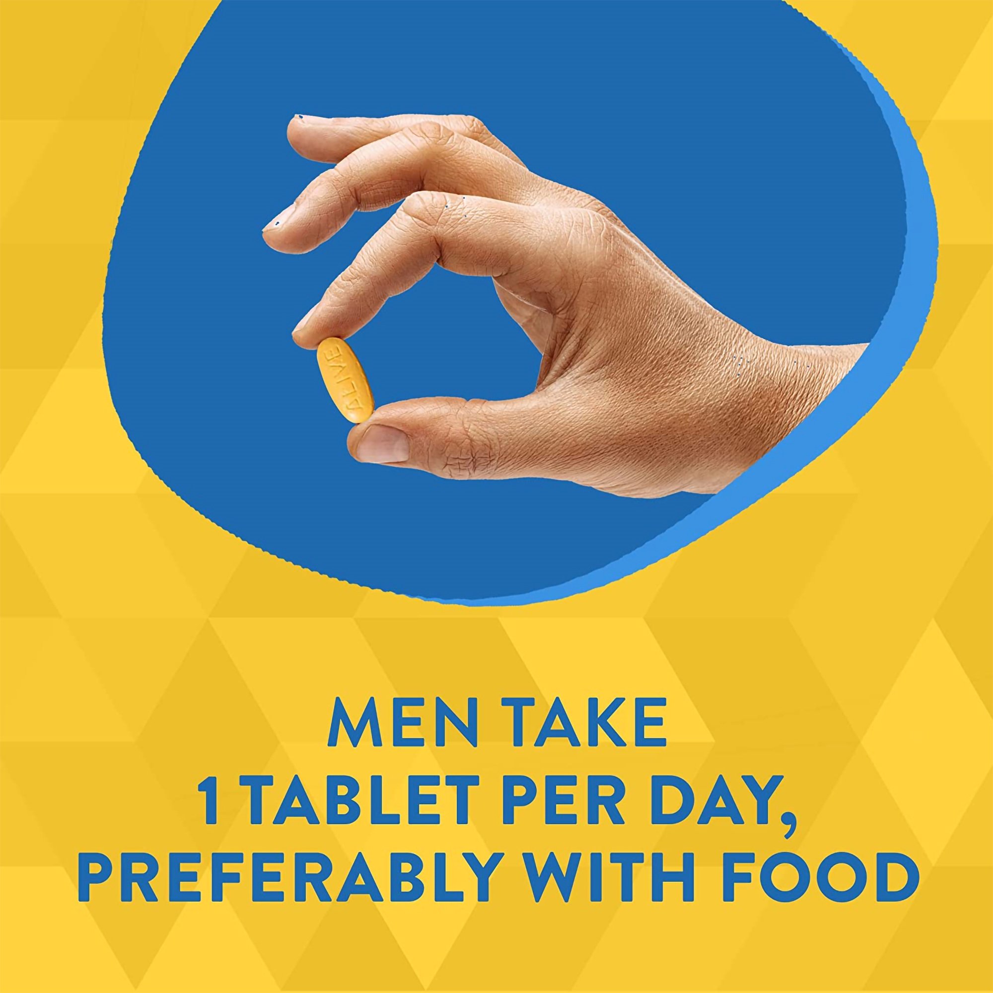 Nature's Way Brands LLC 03367413660 - Nature's Way Alive!® Men's Energy Complete Multi-Vitamin Tablets - 50/Box