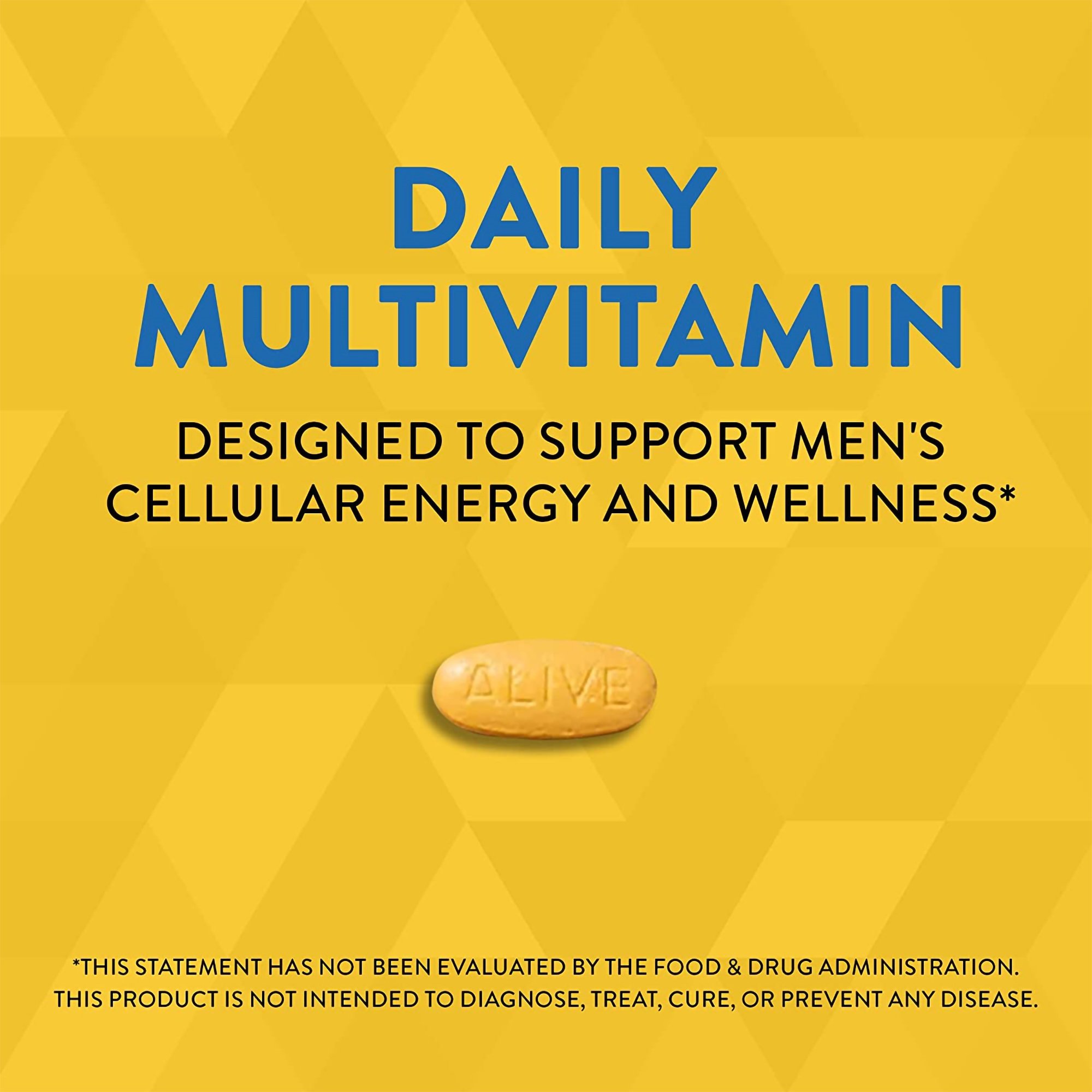 Nature's Way Brands LLC 03367413660 - Nature's Way Alive!® Men's Energy Complete Multi-Vitamin Tablets - 50/Box