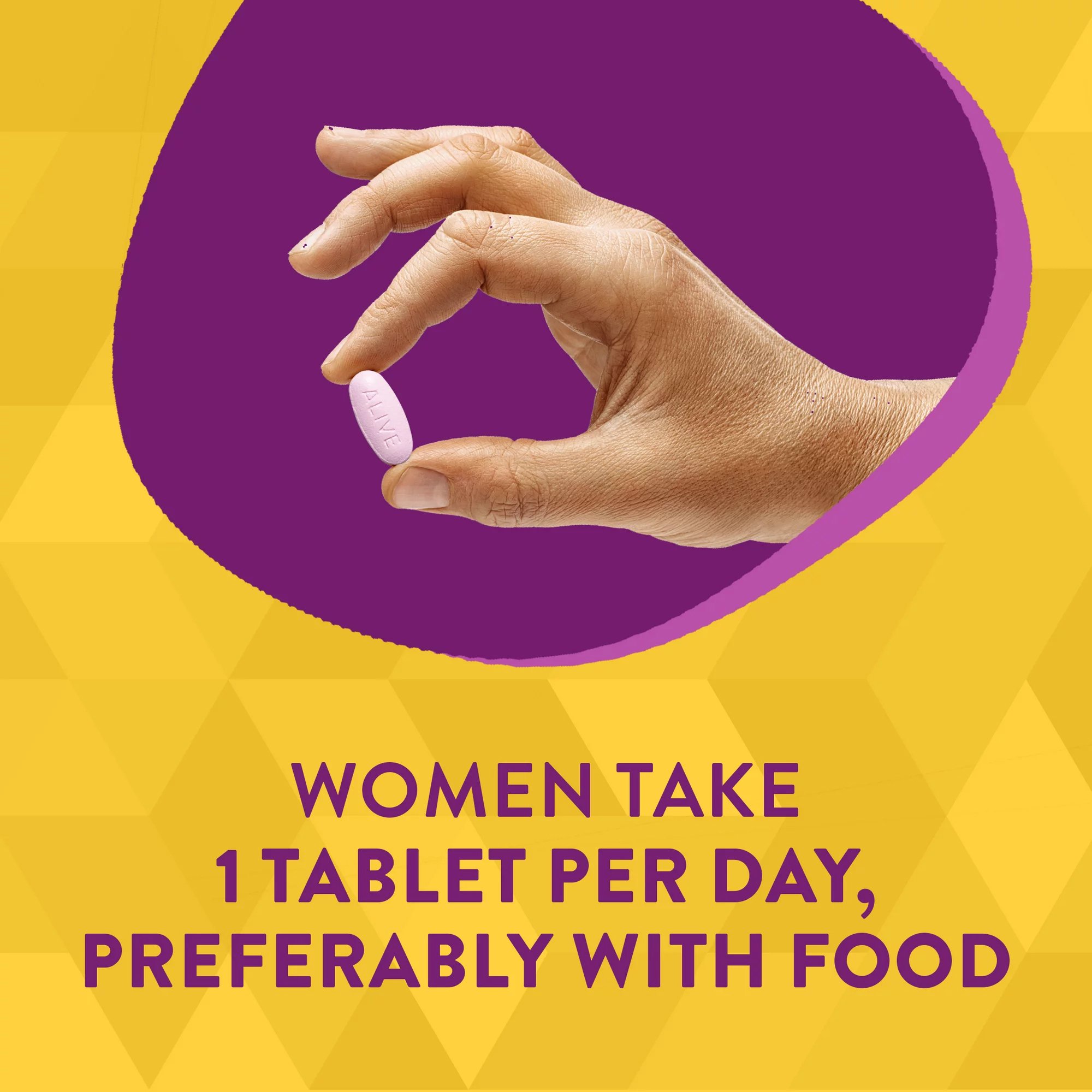 Nature's Way Brands LLC 03367413662 - Nature's Way Alive!® Women's 50+ Complete Multivitamin Tablets - 50/Box