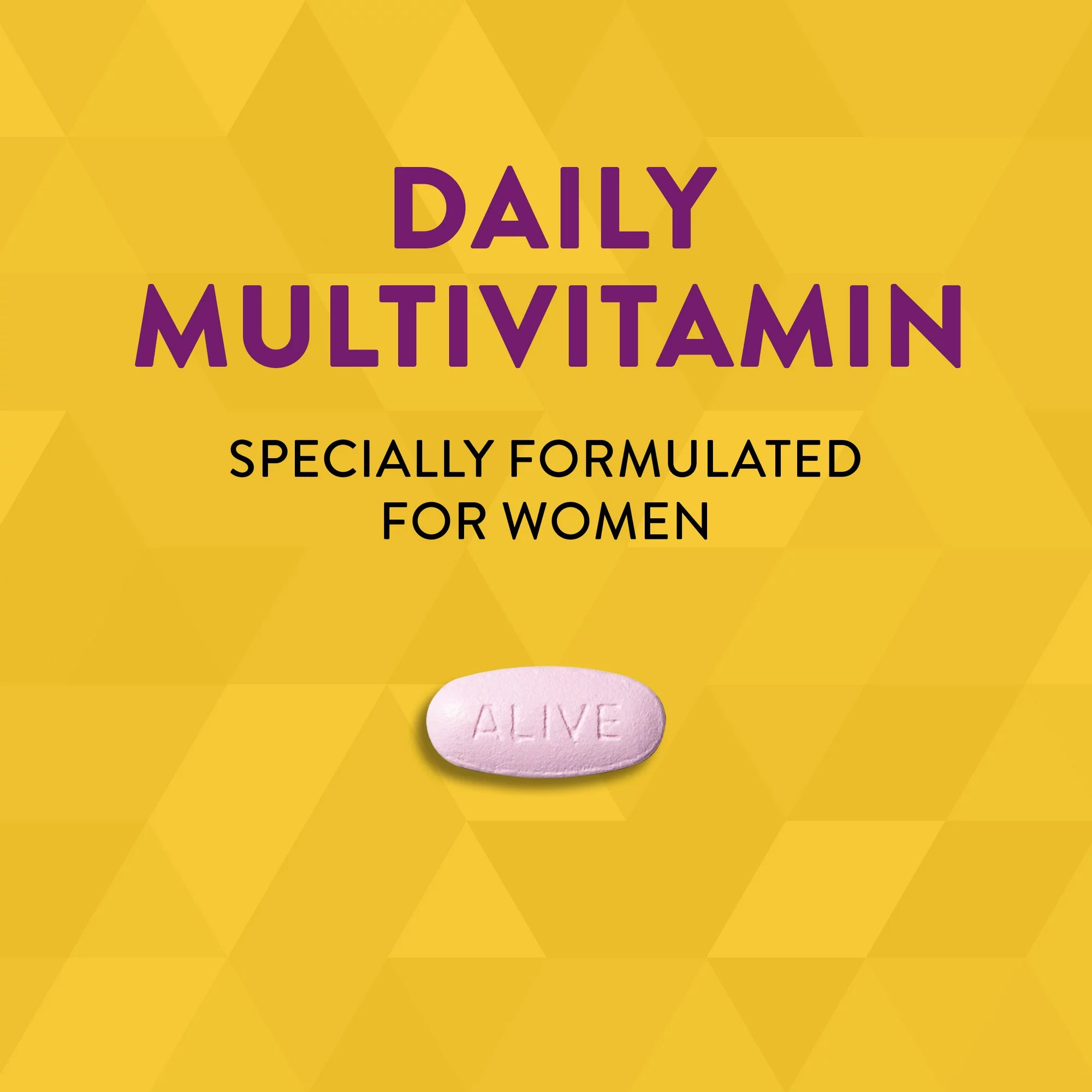 Nature's Way Brands LLC 03367413663 - Nature's Way Alive!® Women's Energy Complete Multivitamin Tablets - 50/Box