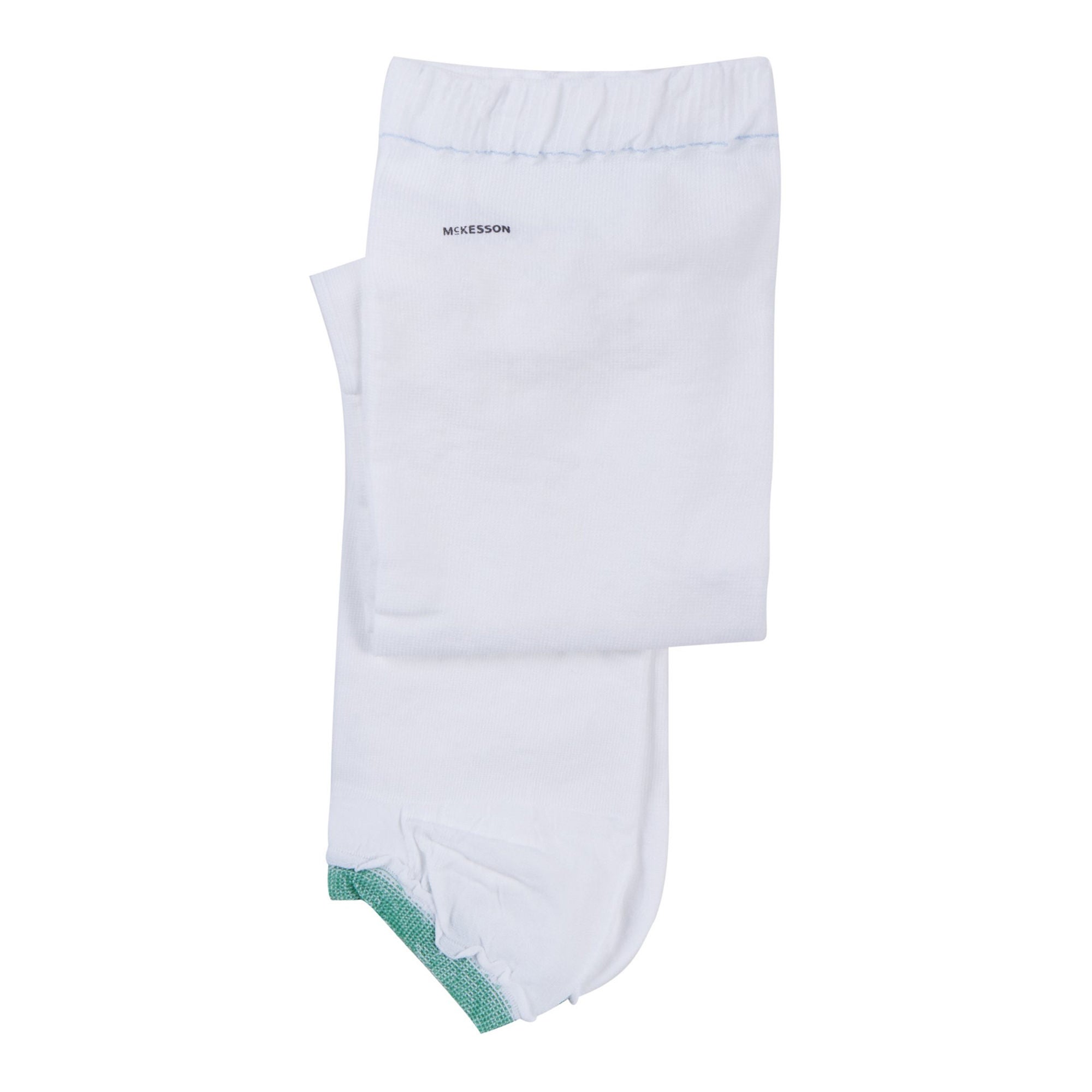 McKesson Brand - 84-04M Anti-embolism Stocking McKesson Knee High X-Large / Regular White Inspection Toe