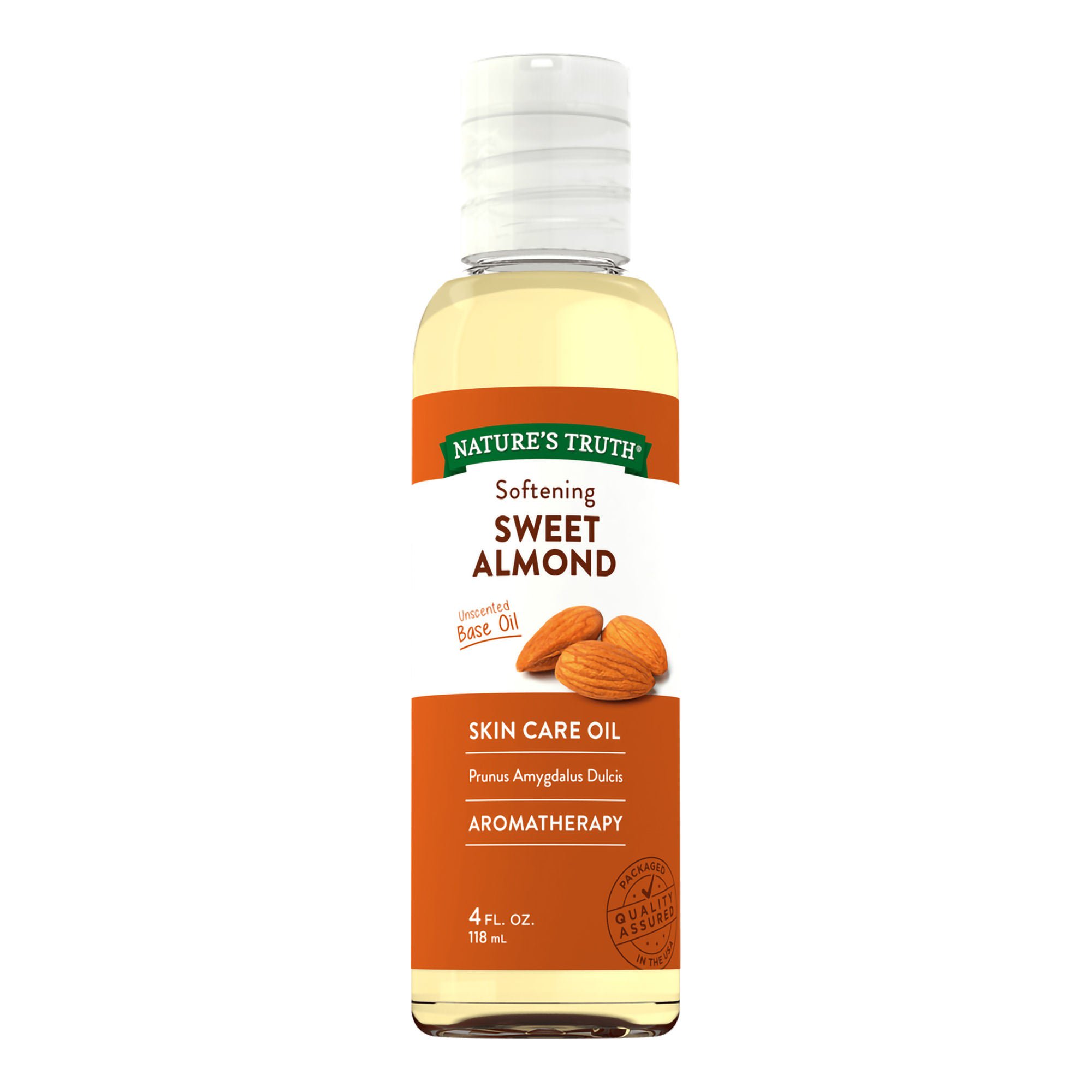 Piping Rock Health Products - 84009310090 Nature's Truth Sweet Almond Skin Care Oil